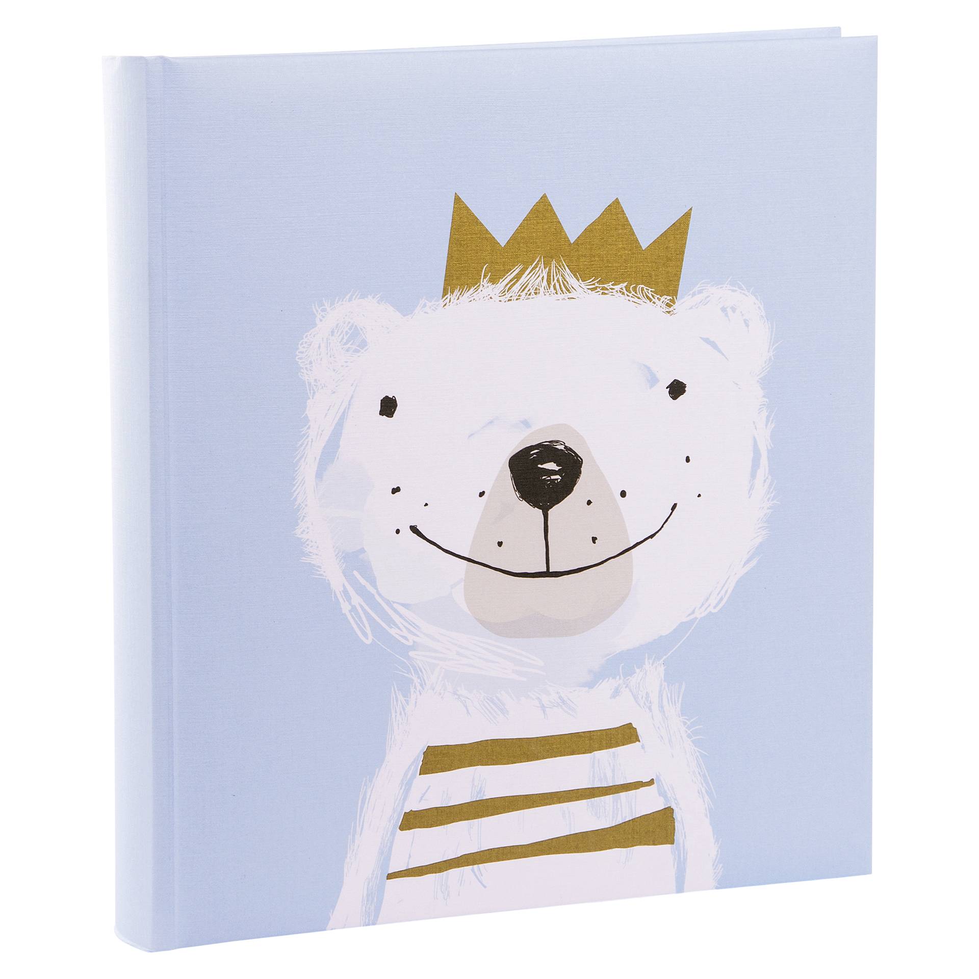 Goldbuch Fortuna blau      30x31  60 Seiten Babyalbum        27257