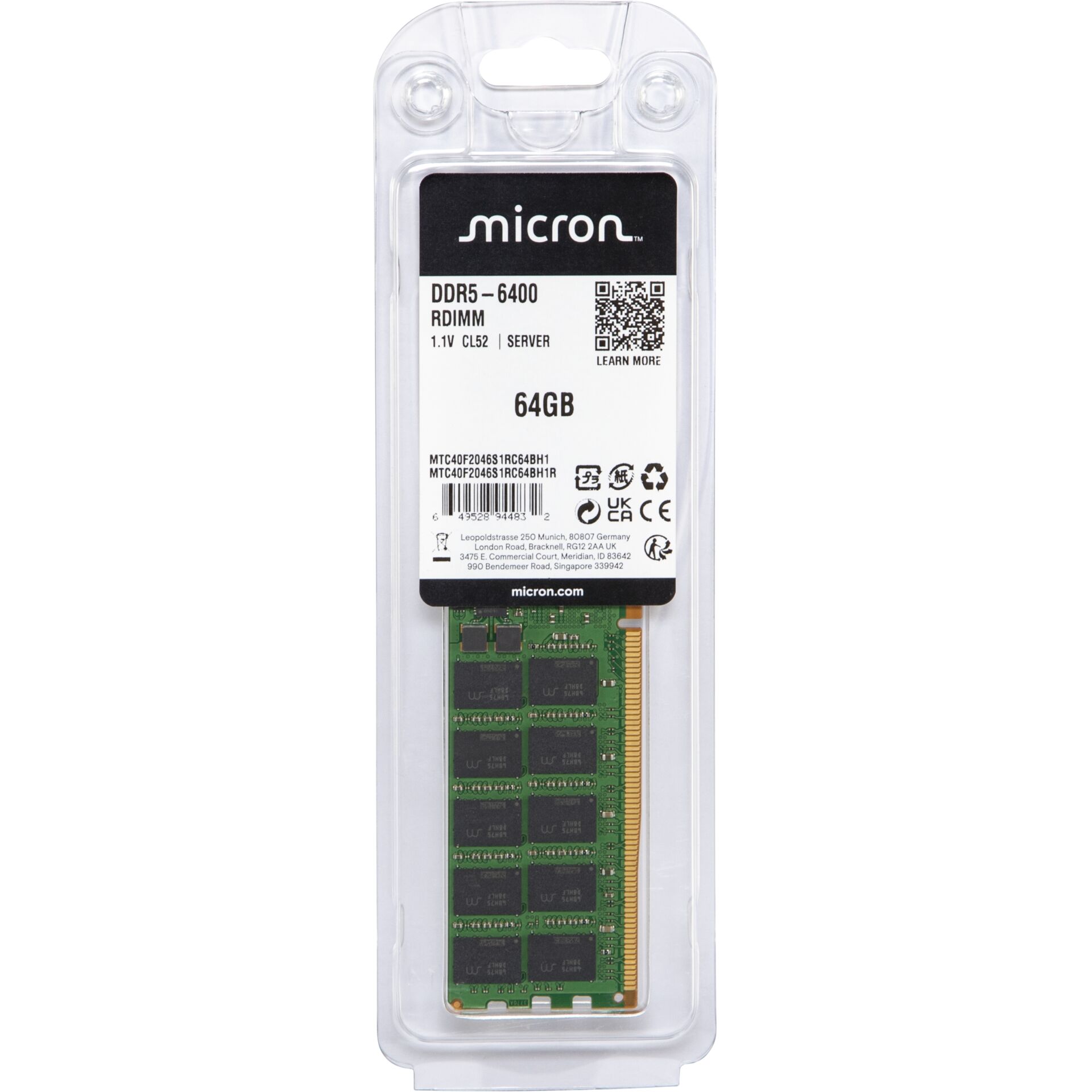 RAM, DDR5, 64GB, SO-DIMM, Speicher-Modul