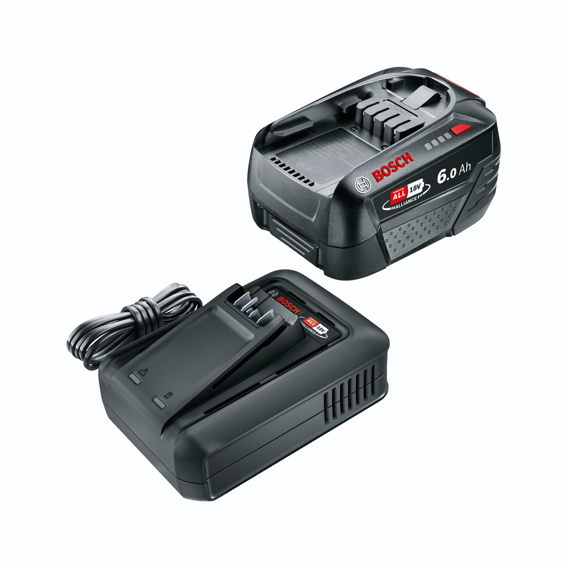 Akku, Ladegerät, Batterie, Bosch, 18V