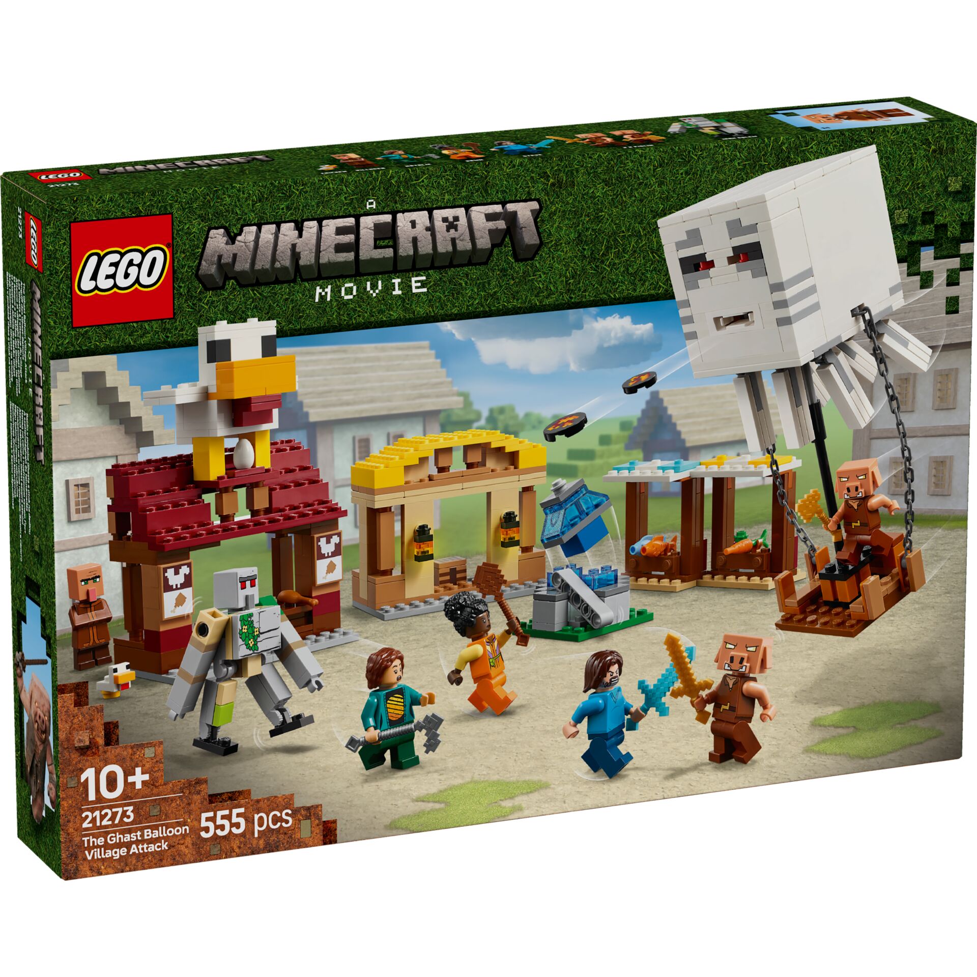 Lego, Minecraft, Set, Villagers, 555 pcs