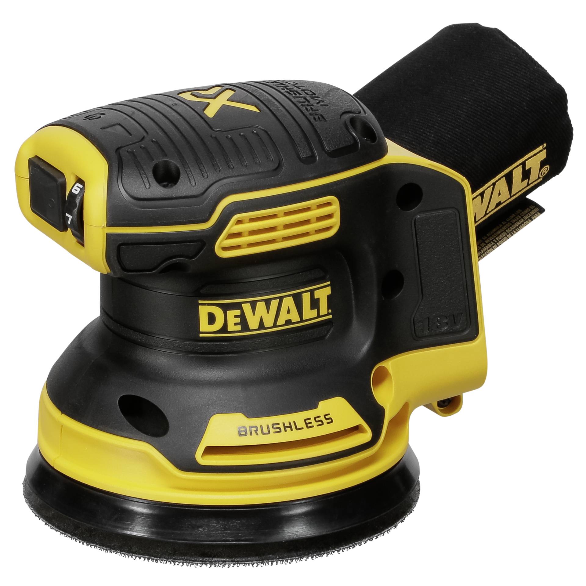 DeWalt DCW210NT-XJ  Akku-Exzenterschleifer, 18V