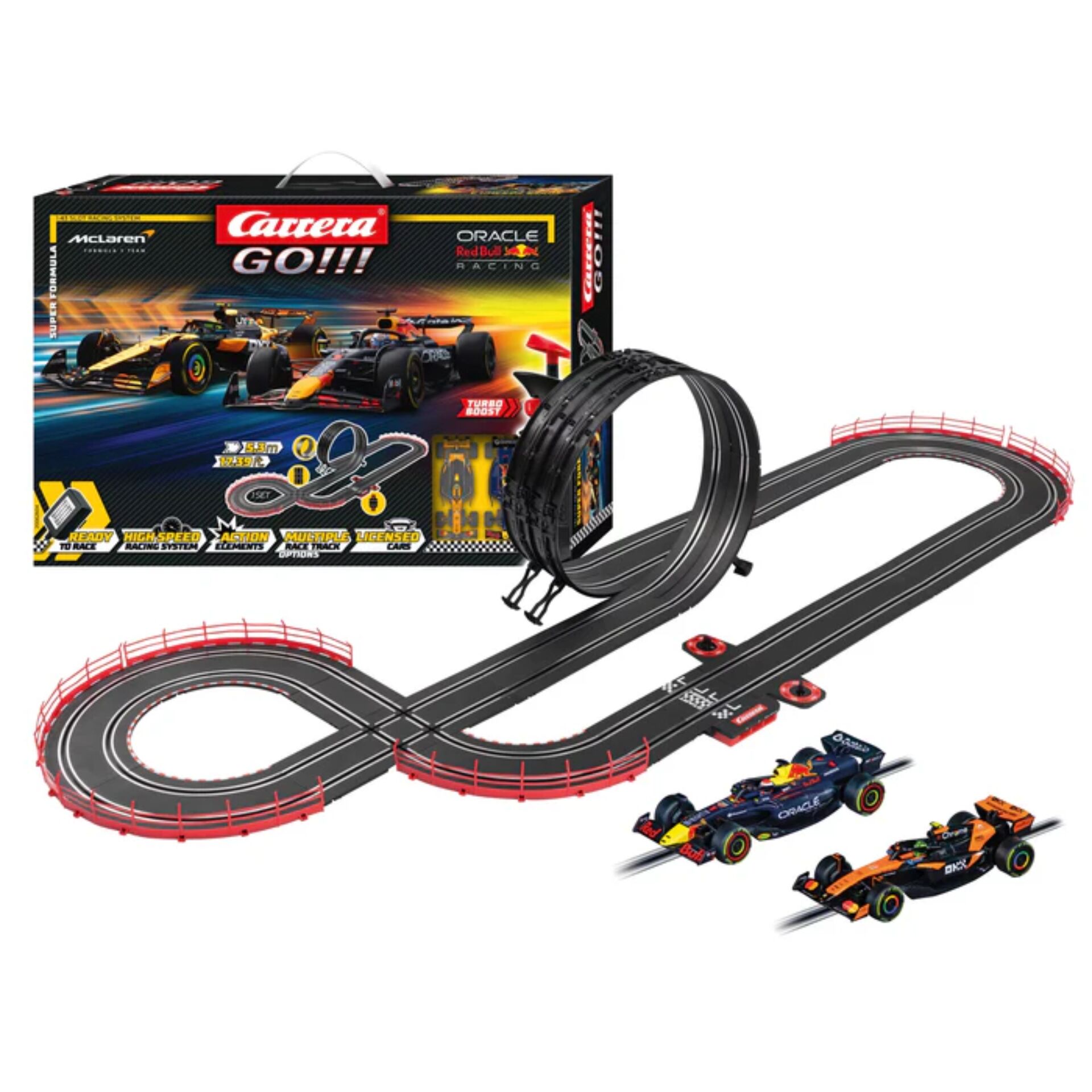 Slot car set, Rennbahn, Modellauto, Turbo Geschwindigkeit, RC-Auto-Set