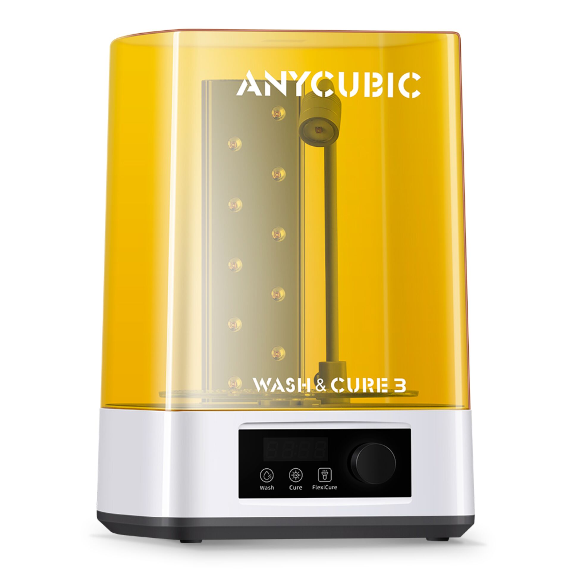 Ultrasonic cleaner, Waschturm, Kopfbeleuchtung?, Standgerät, Transparent gelb