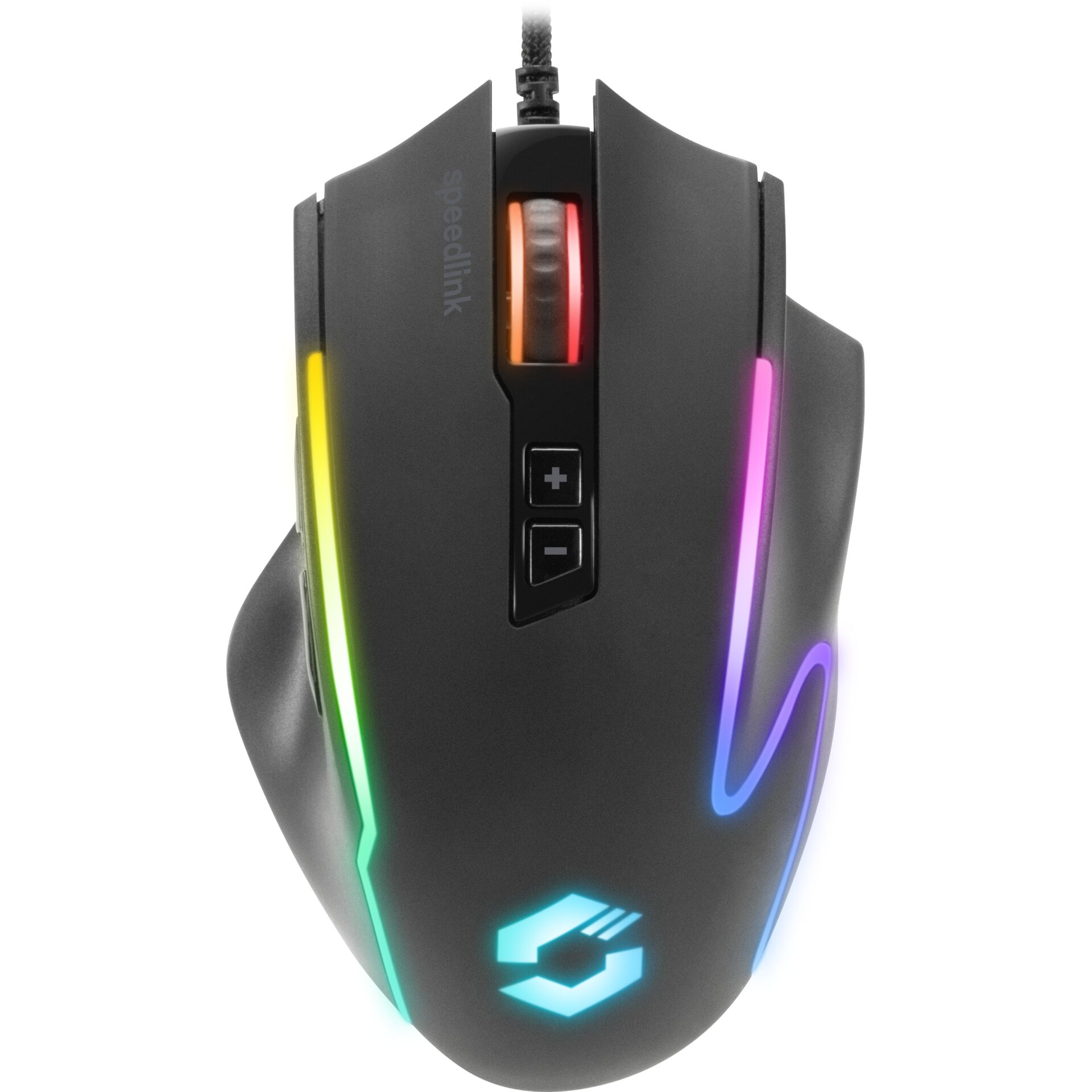 gaming-mouse, rgb-beleuchtung, verkabelte-maus, ergonomisch, linkshändig-rechts