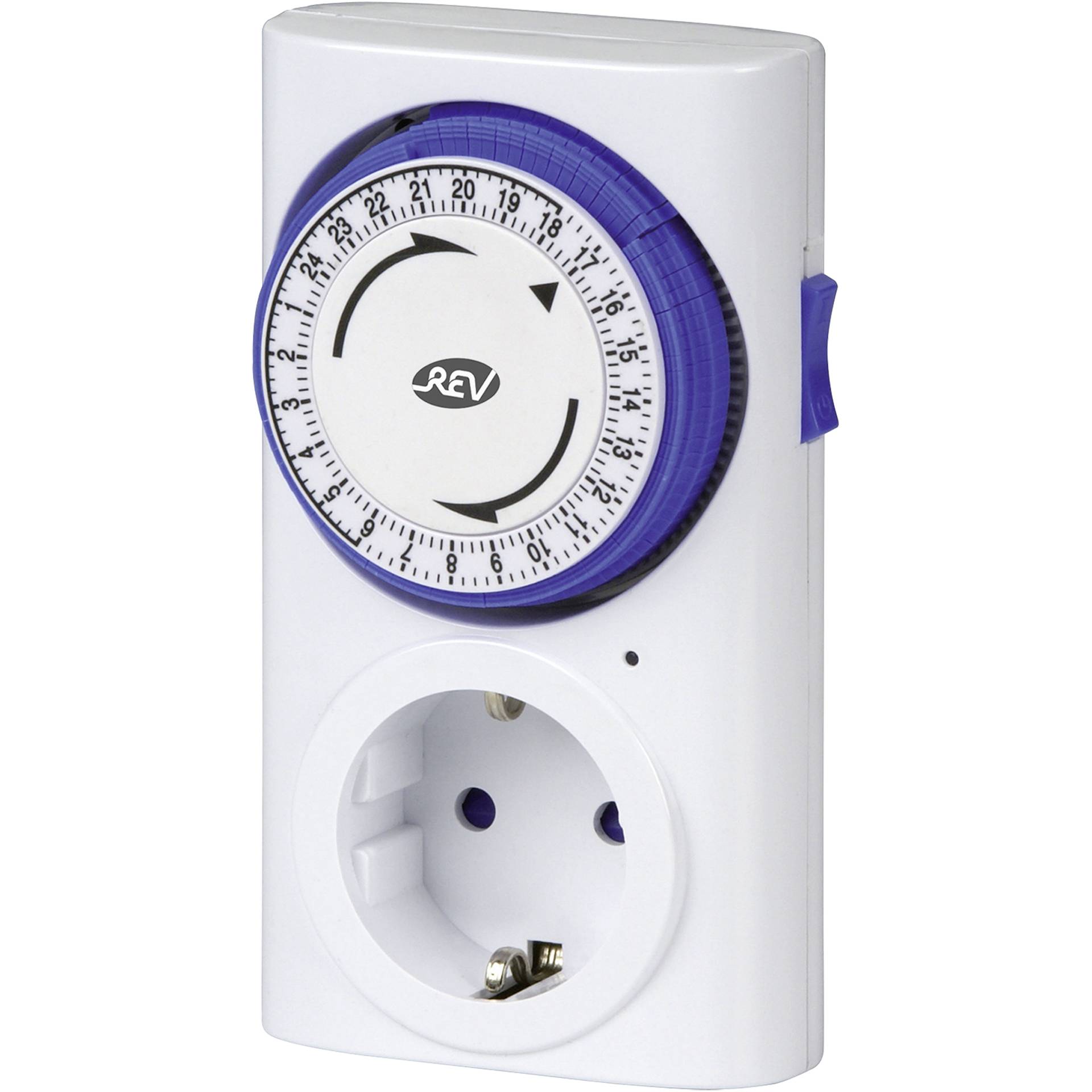 REV Zeitschaltuhr Premium  mechanisch weiß