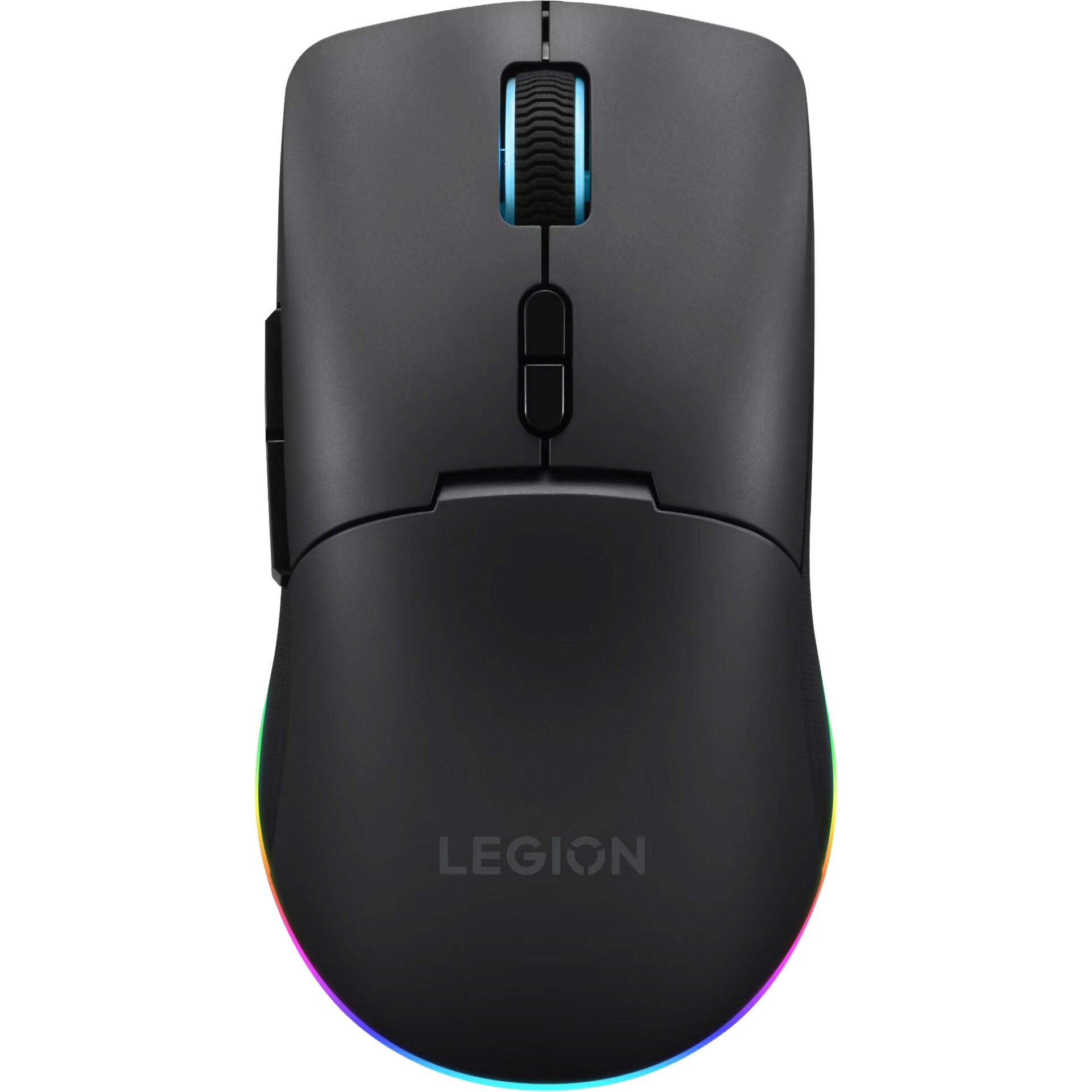 Gaming-Maus, kabellos, RGB-Beleuchtung, ergonomisch, schwarz