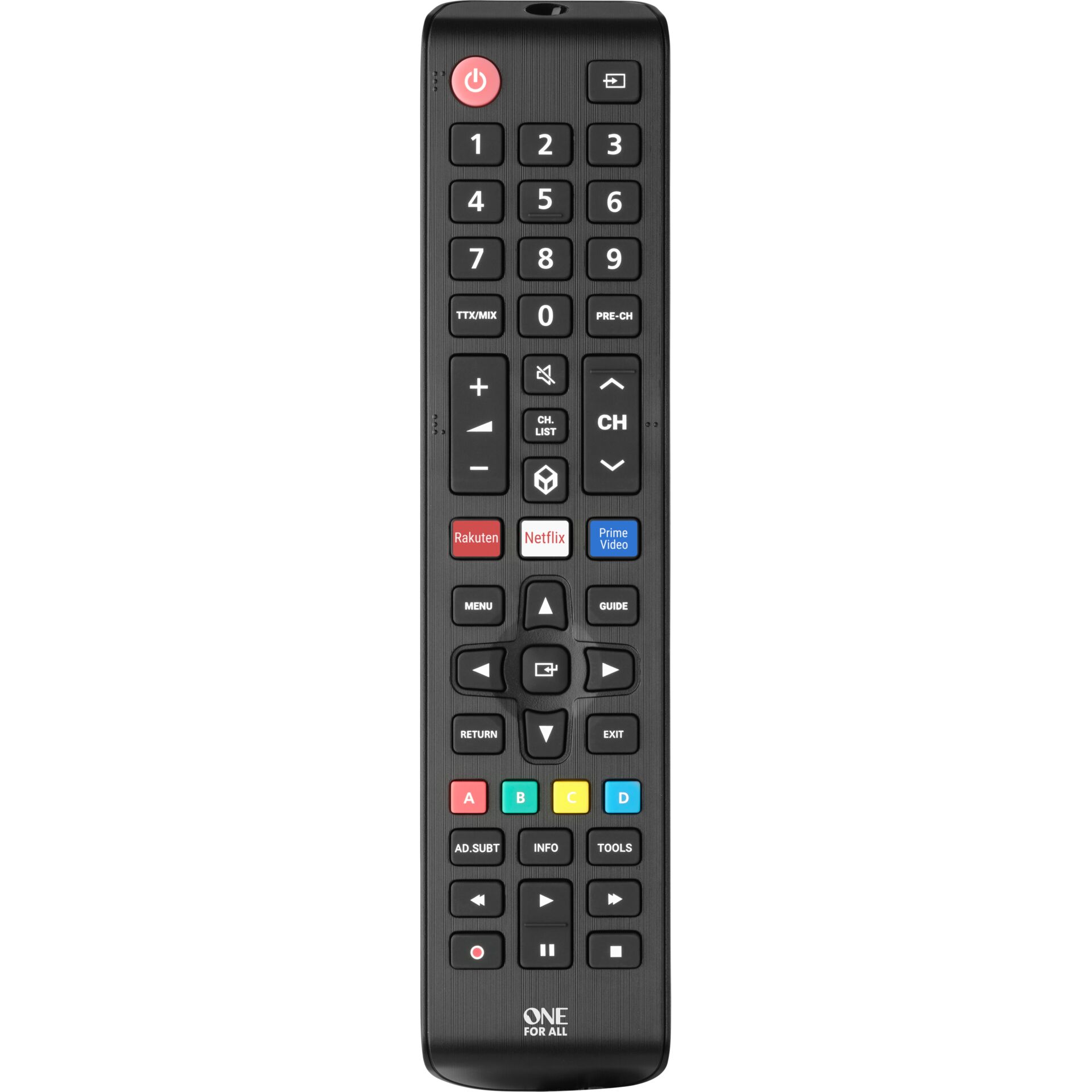 Elektronik, Fernsteuerung, Fernbedienung, TV-Remote, IR-Fernbedienung, großer Knopf, Multifunktionsfernbedienung