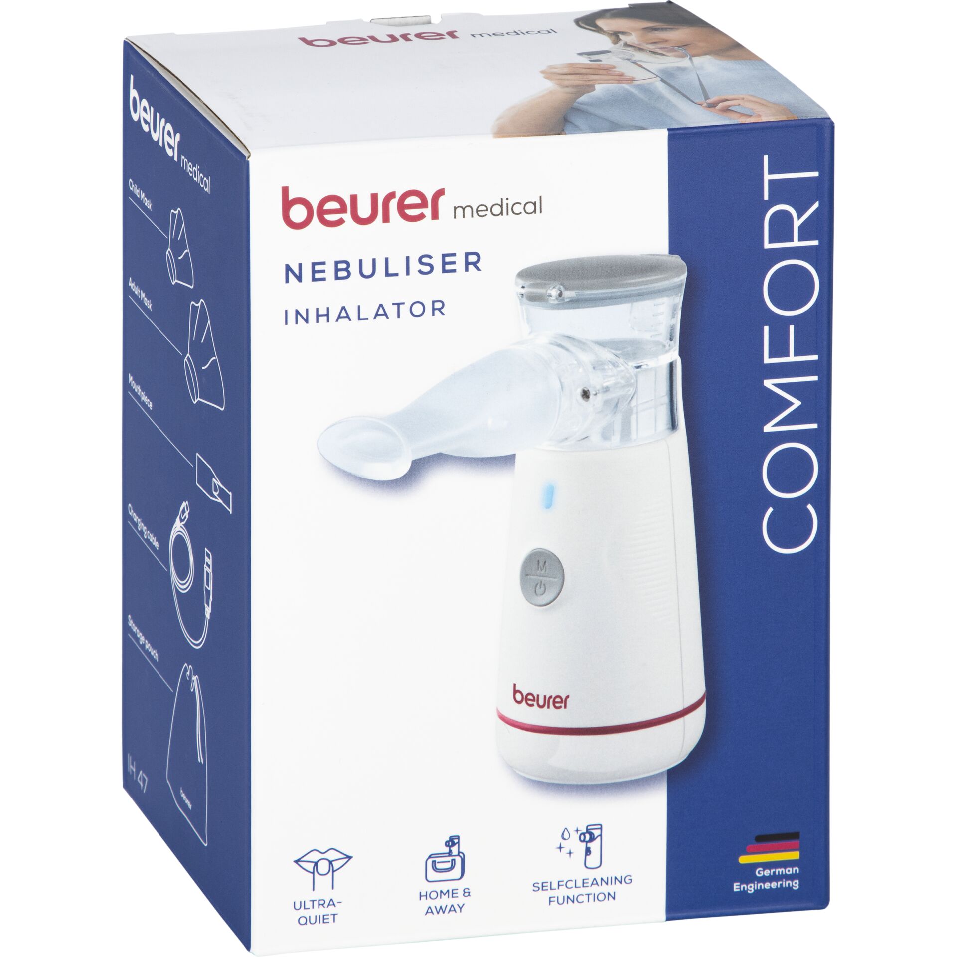 Nebeliser, Inhalator, Kompakt, Beurer, Medizinisch