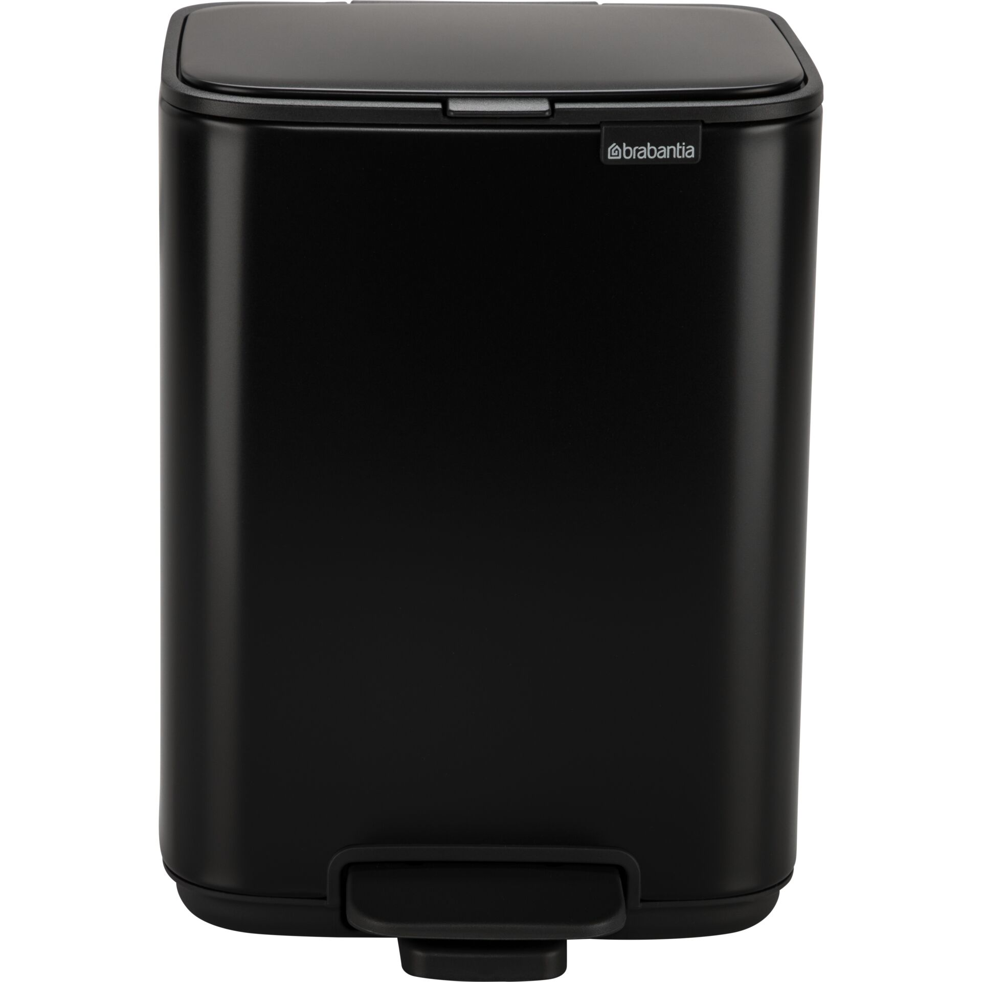 trash-can, bin, Küche, schwarz, Brabantia