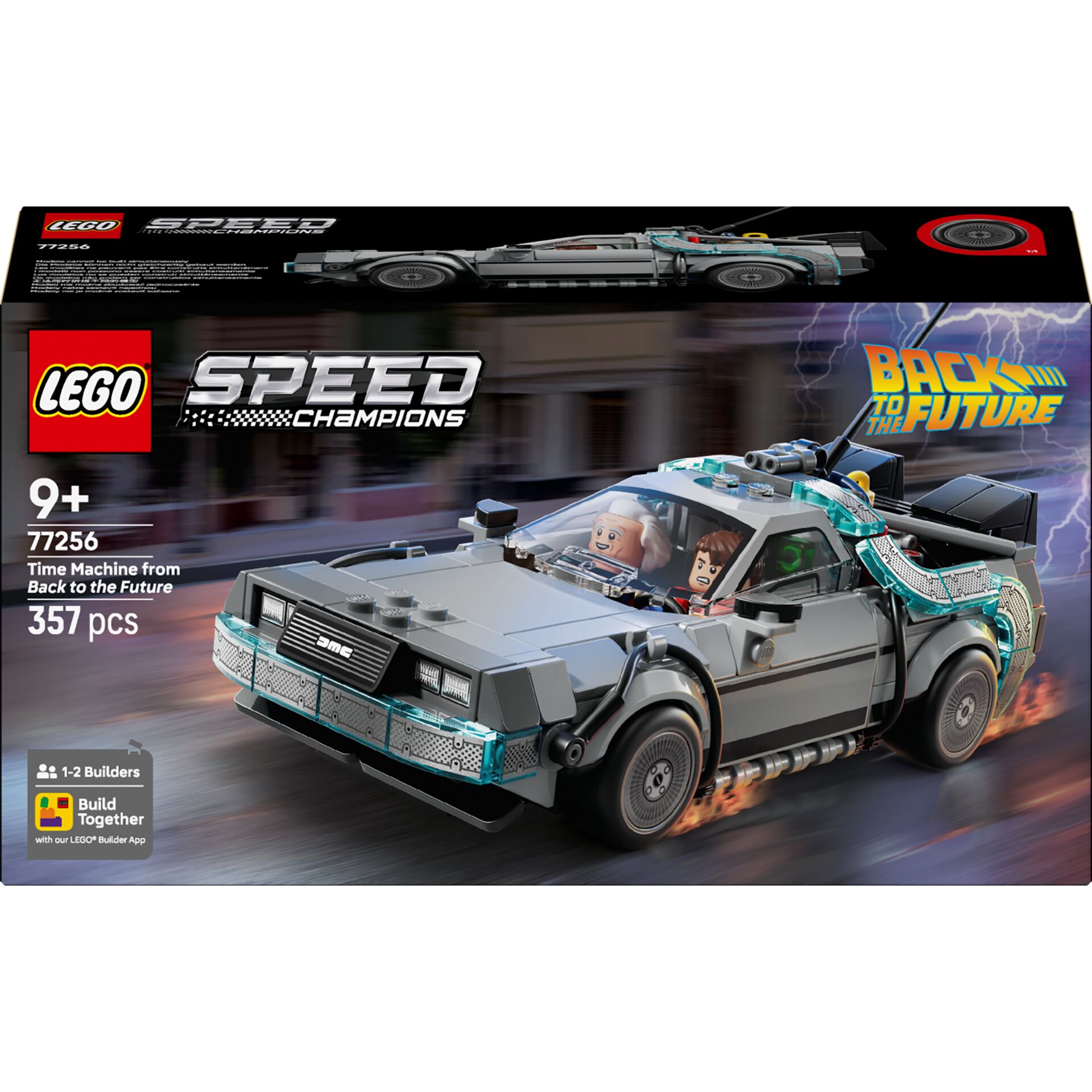 Lego, Speed Champions, Time Machine, Back to the Future, 357 pcs