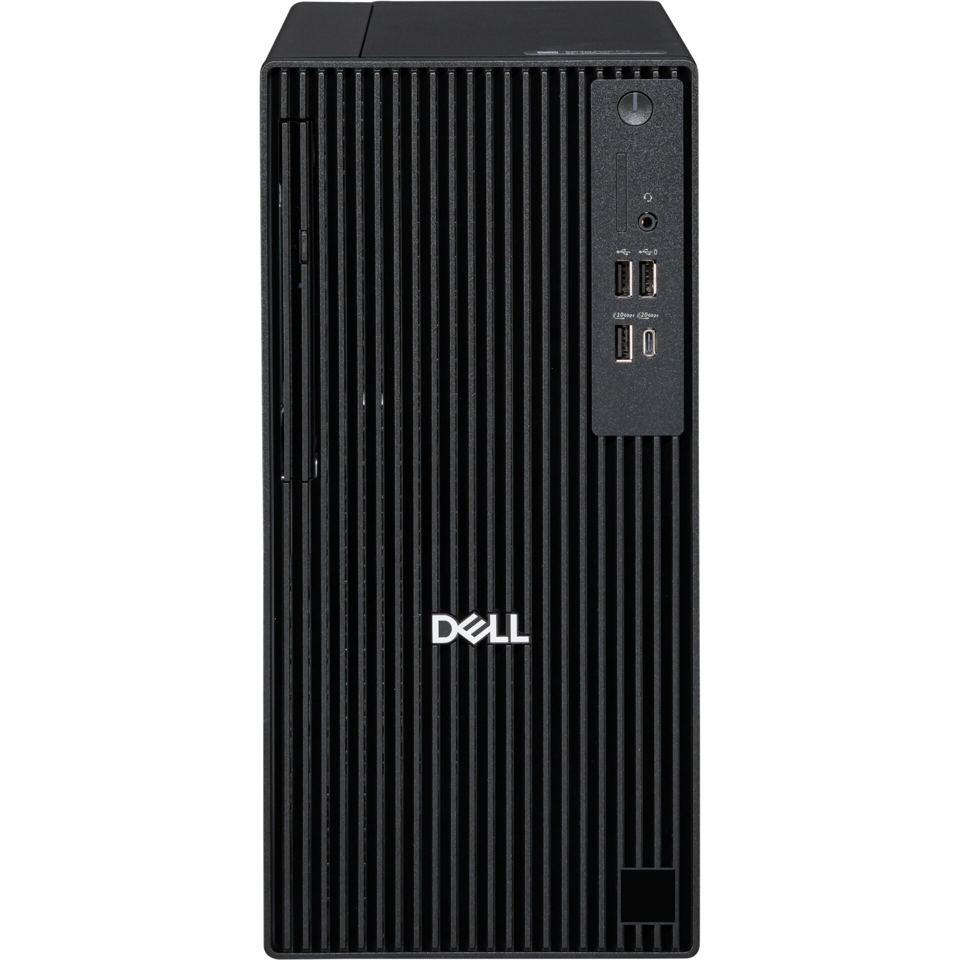 Desktop, Tower, Dell, Schwarz, USB-C, USB 3.0, Front-I/O, Vertikale Belüftung