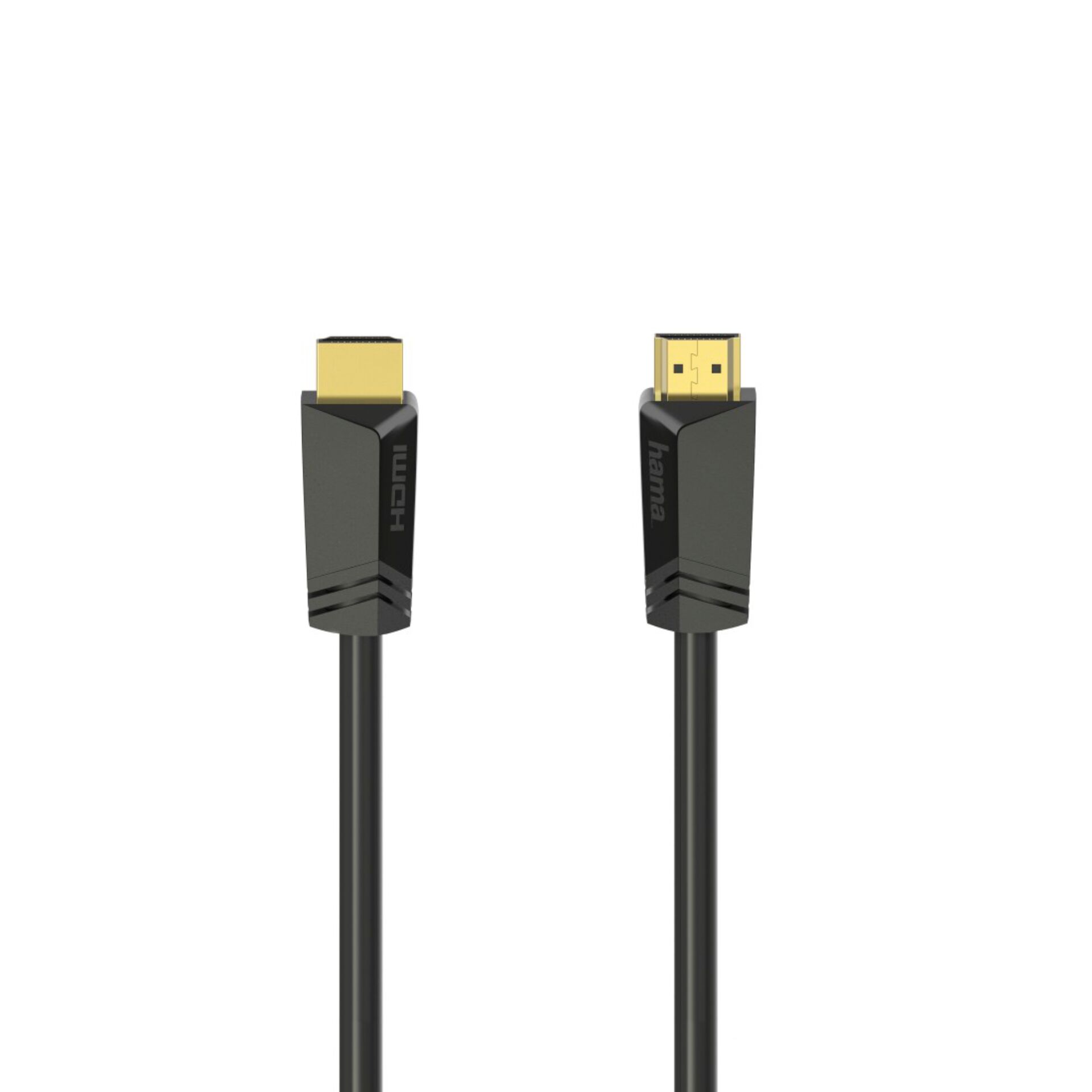 HDMI, Kabel, Männlich-zu-Männlich, Goldbeschichtung, Schwarz