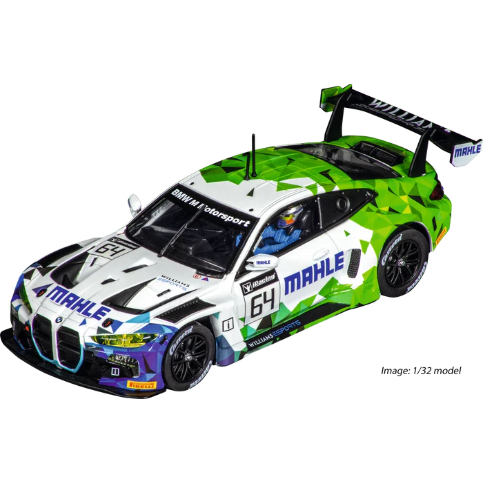 Rennwagen, Modellauto, 1:32, Mahle, Motorsport