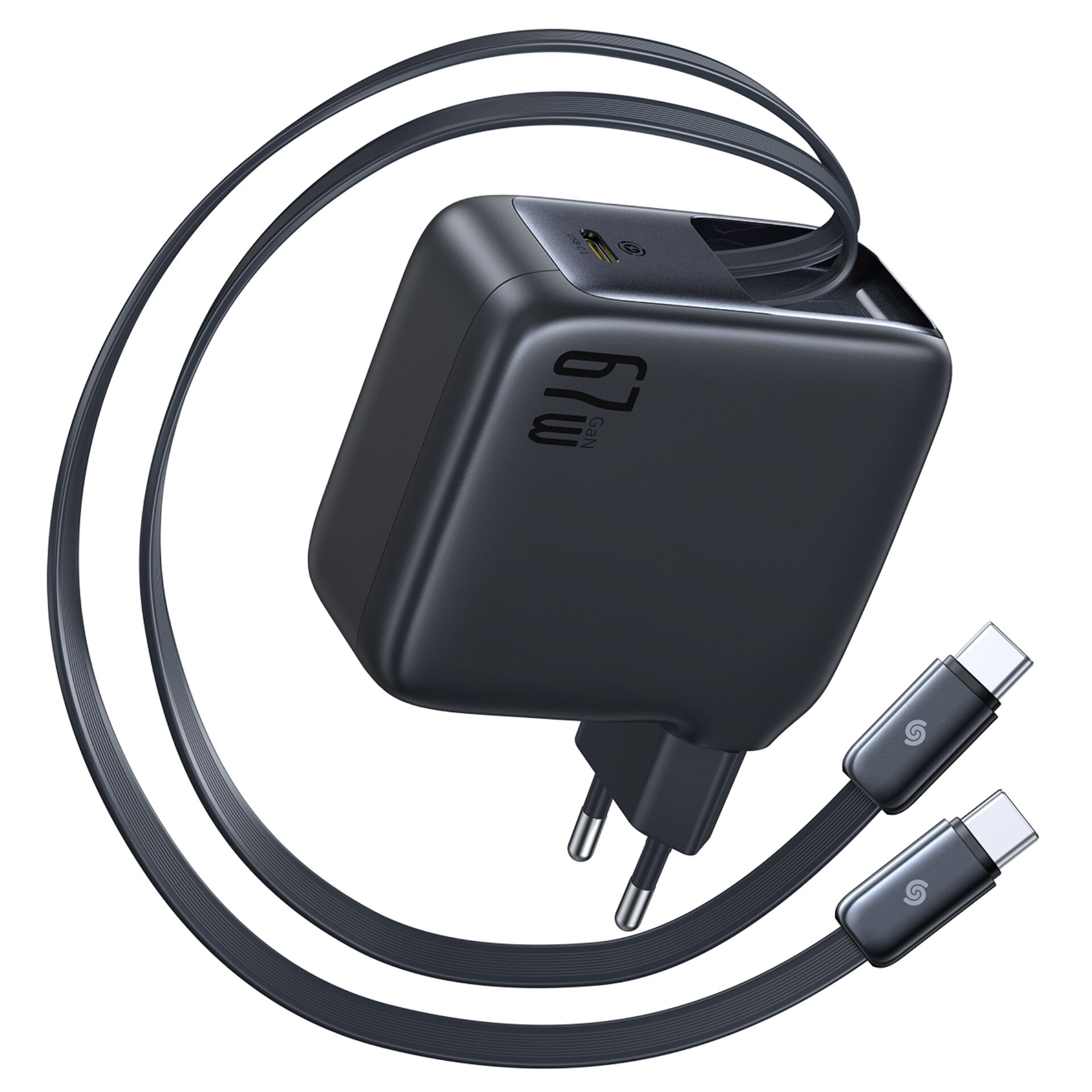 Ladegerät, USB-C, Reiseladegerät, Netzadapter, Kabel-Set