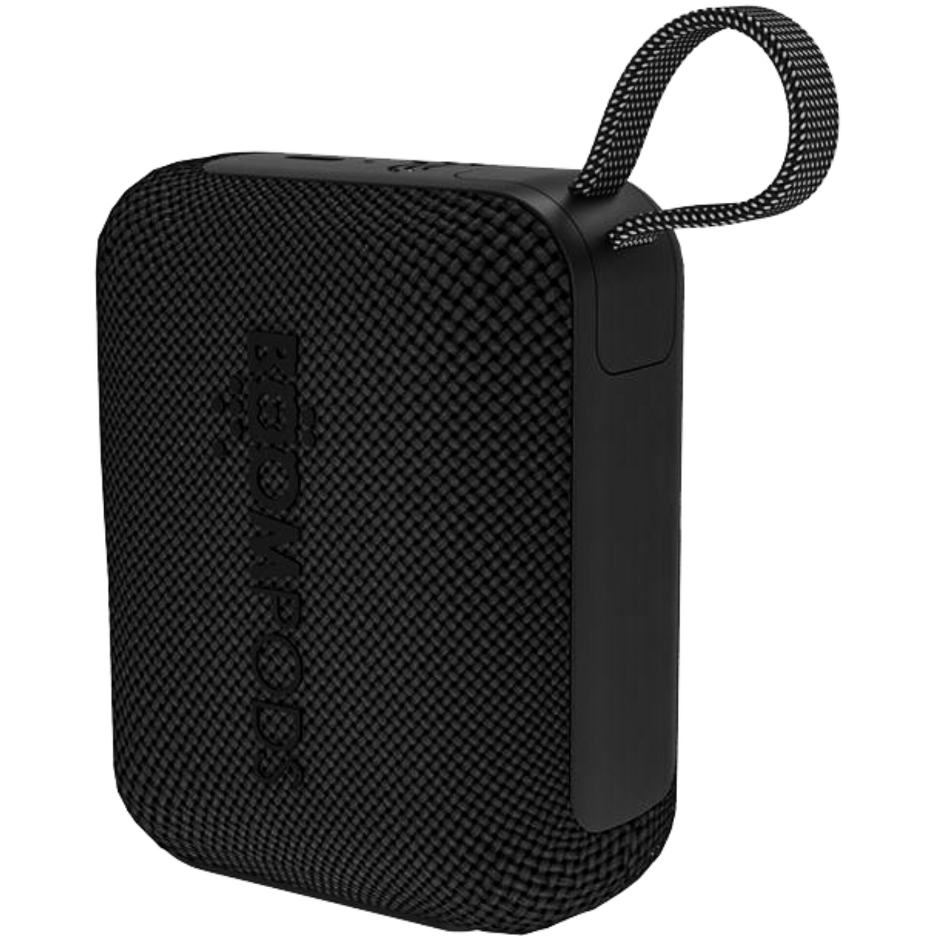 Bluetooth, Lautsprecher, Tragbar, Schwarz, Gewebe-Textur