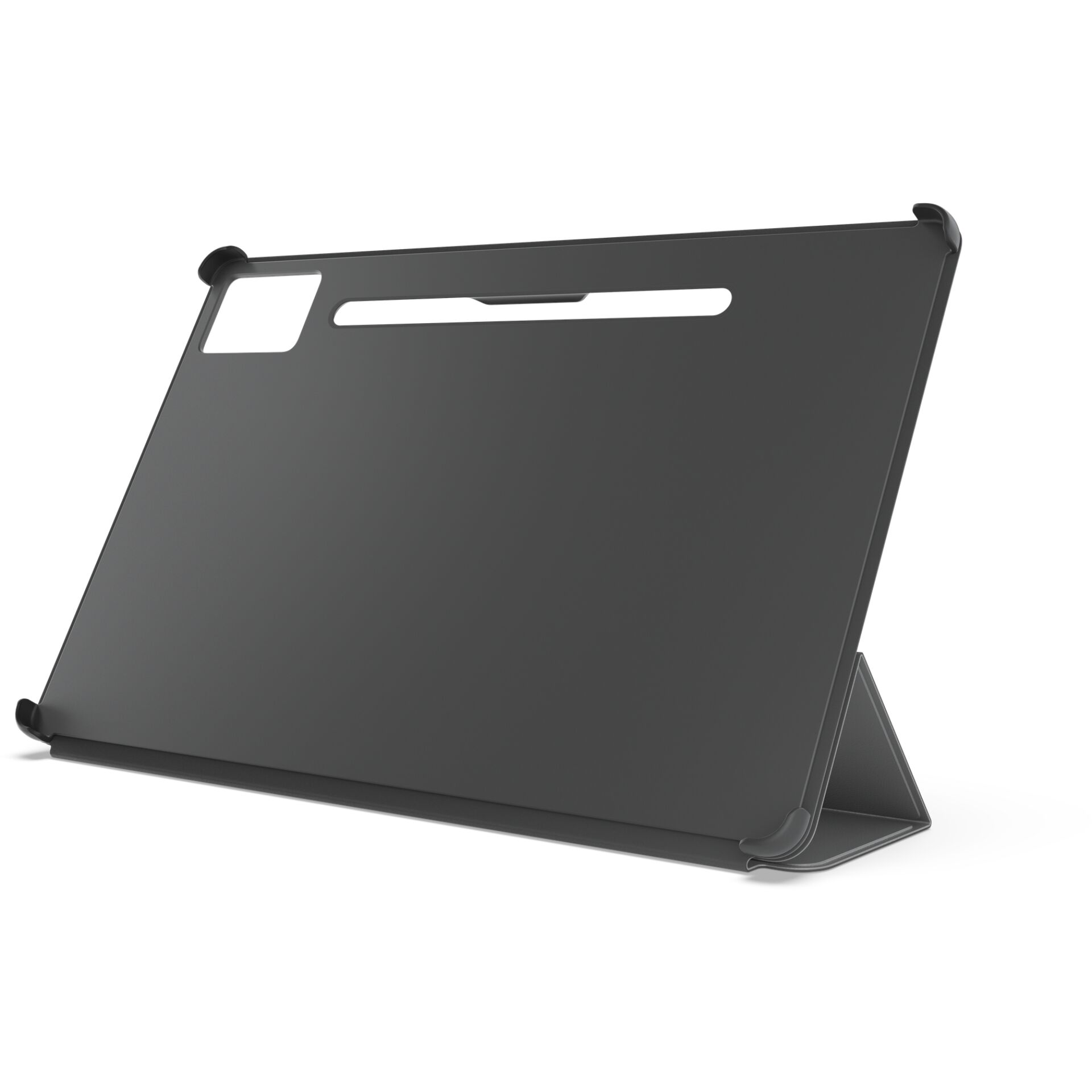 Tablethülle, Tablet-Hülle, Dunkelgrau, Standfunktion, Kamera-Auschnitt