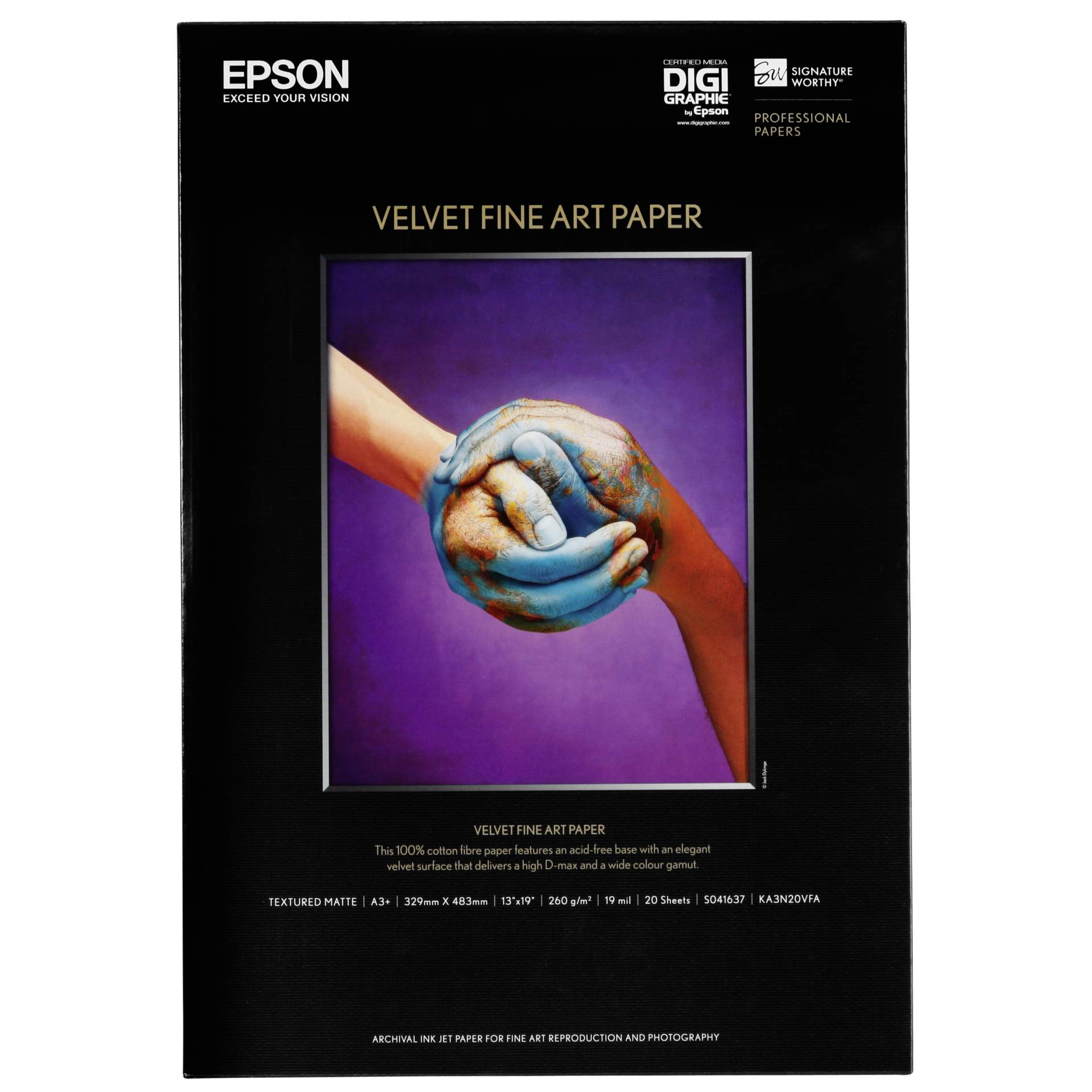 Werbung, Plakat, Handschuh, Person, Hand