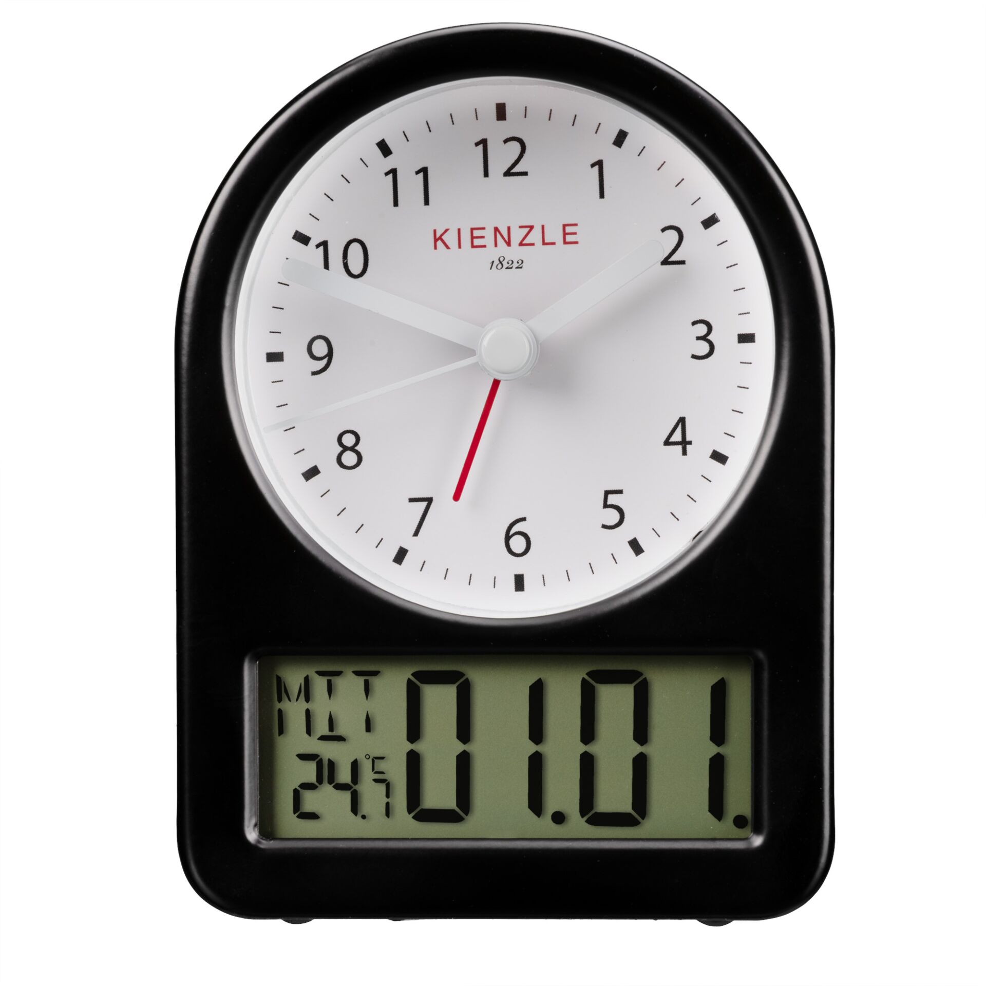 Wanduhr, Analoge Uhr, Quarz, Digitalanzeige, Küchenuhr