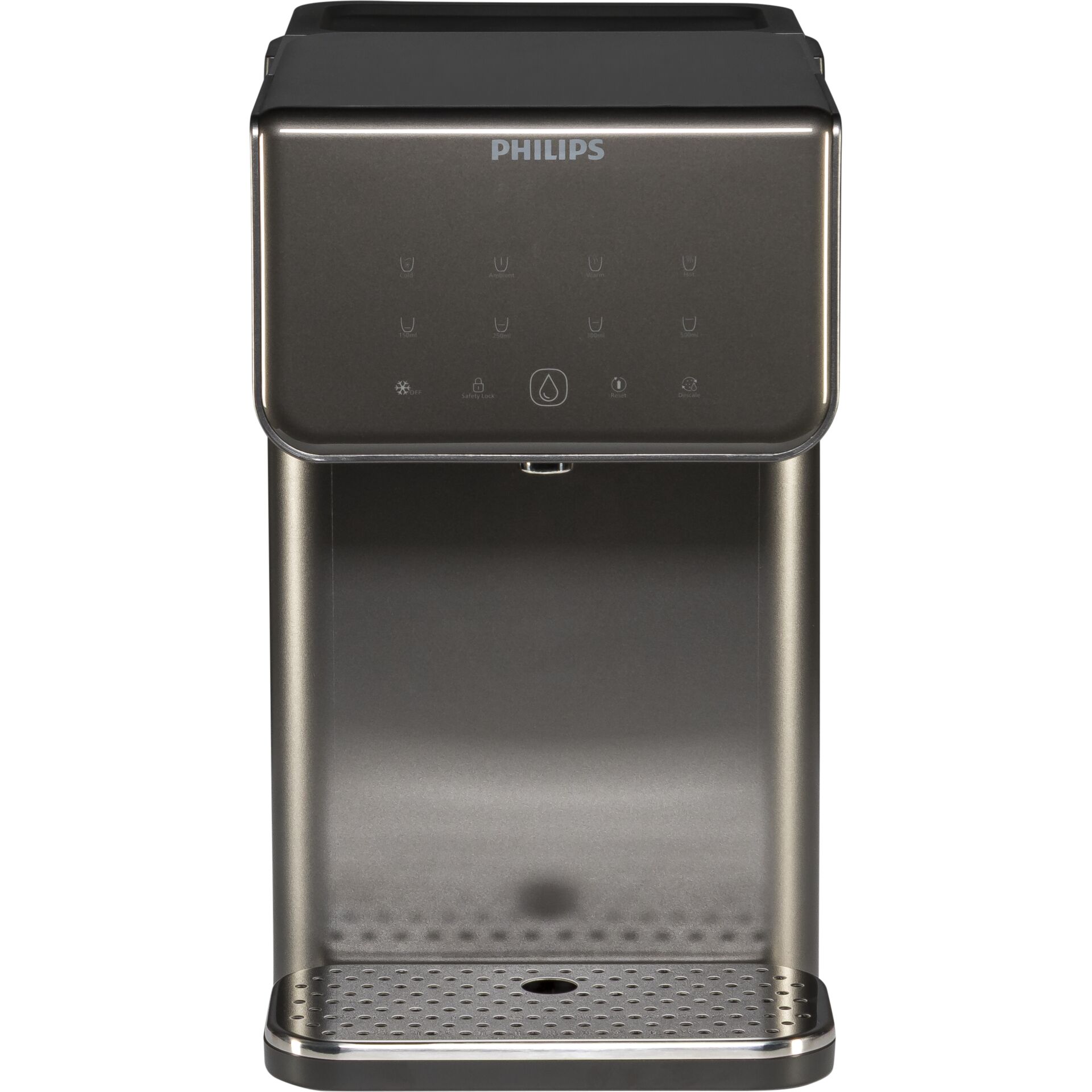 Kaffeemaschine, Brühsystem, Kupfer/Metallic, Tubular Bedienfeld, Wasserbehälter