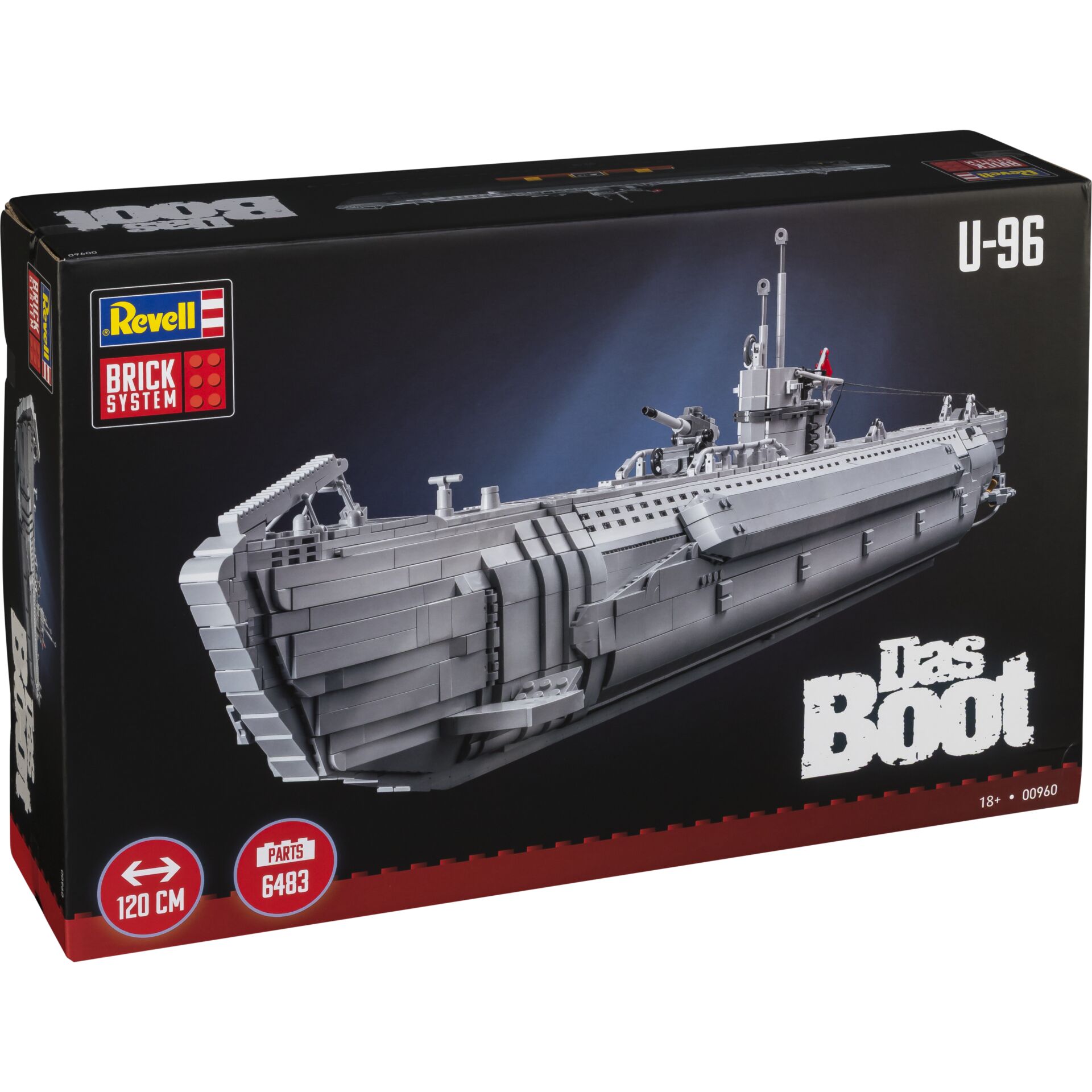 Schiff, Legoelement, BRICK, U-96, Set 6483