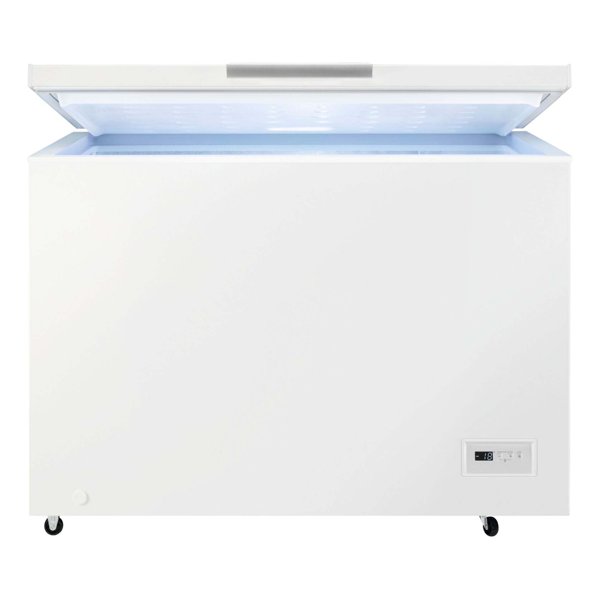 Freezer, Standkühlschrank?, Weißes Gerät, Digitalanzeige, Räder