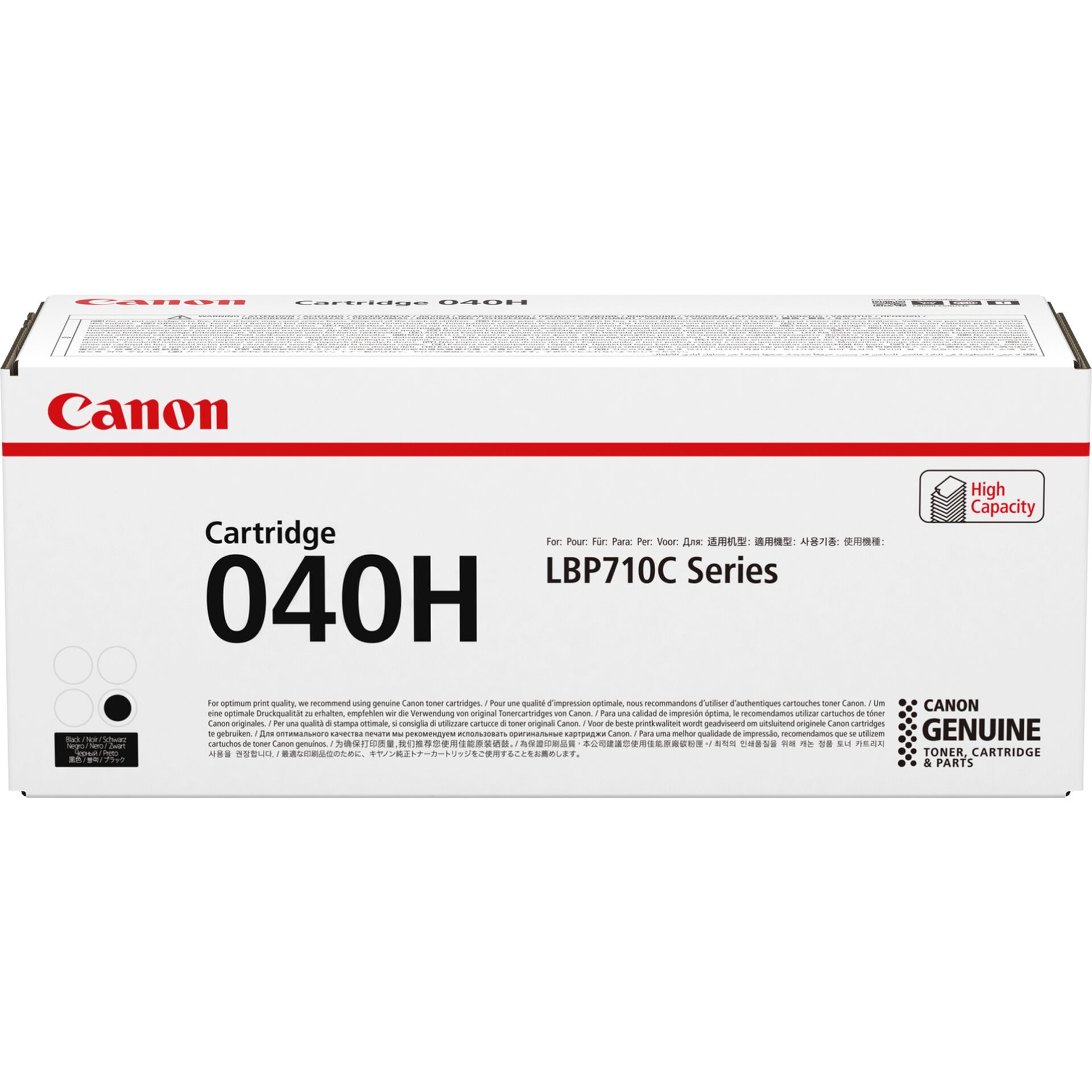 Canon Toner Cartridge 040 H BK  schwarz