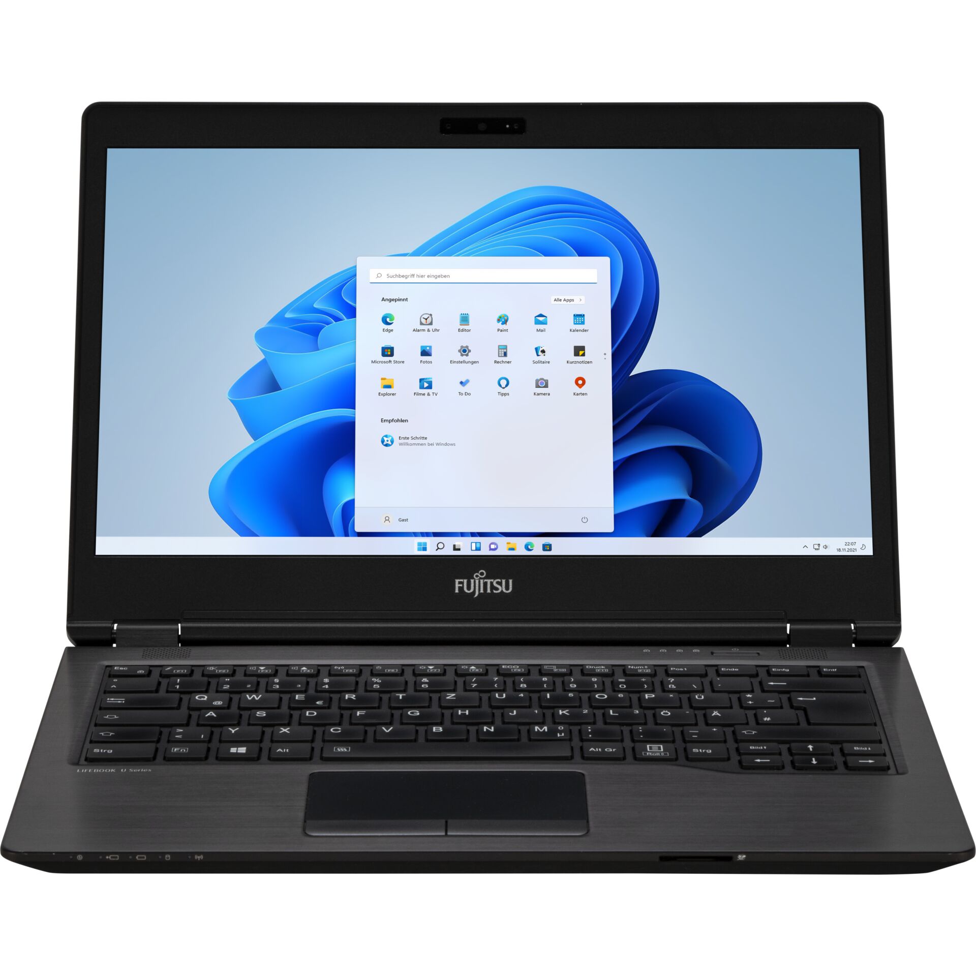 laptop, Fujitsu, 14-Zoll?, windows, Tastatur