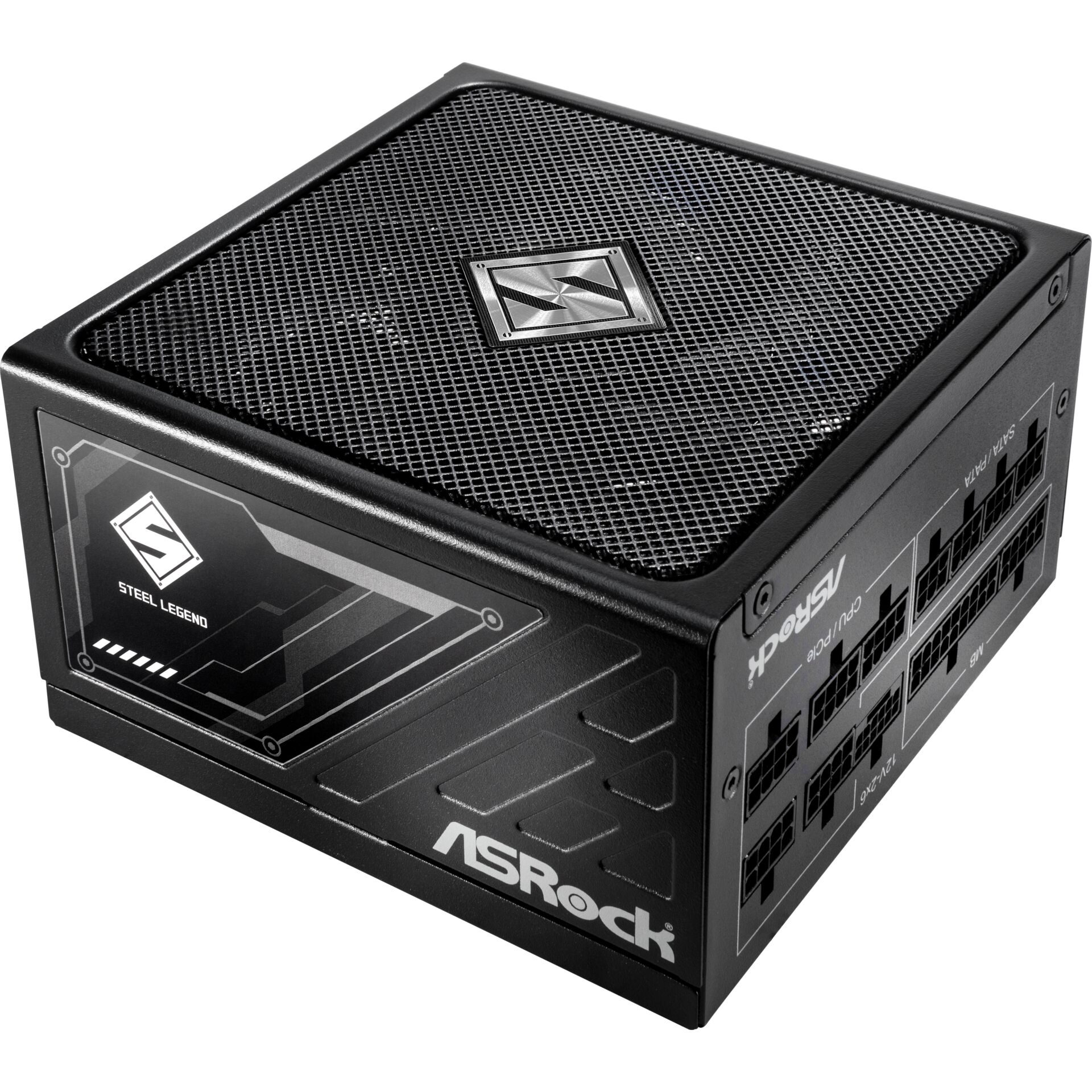netzteil, 600W, modular, schwarz, steellegend