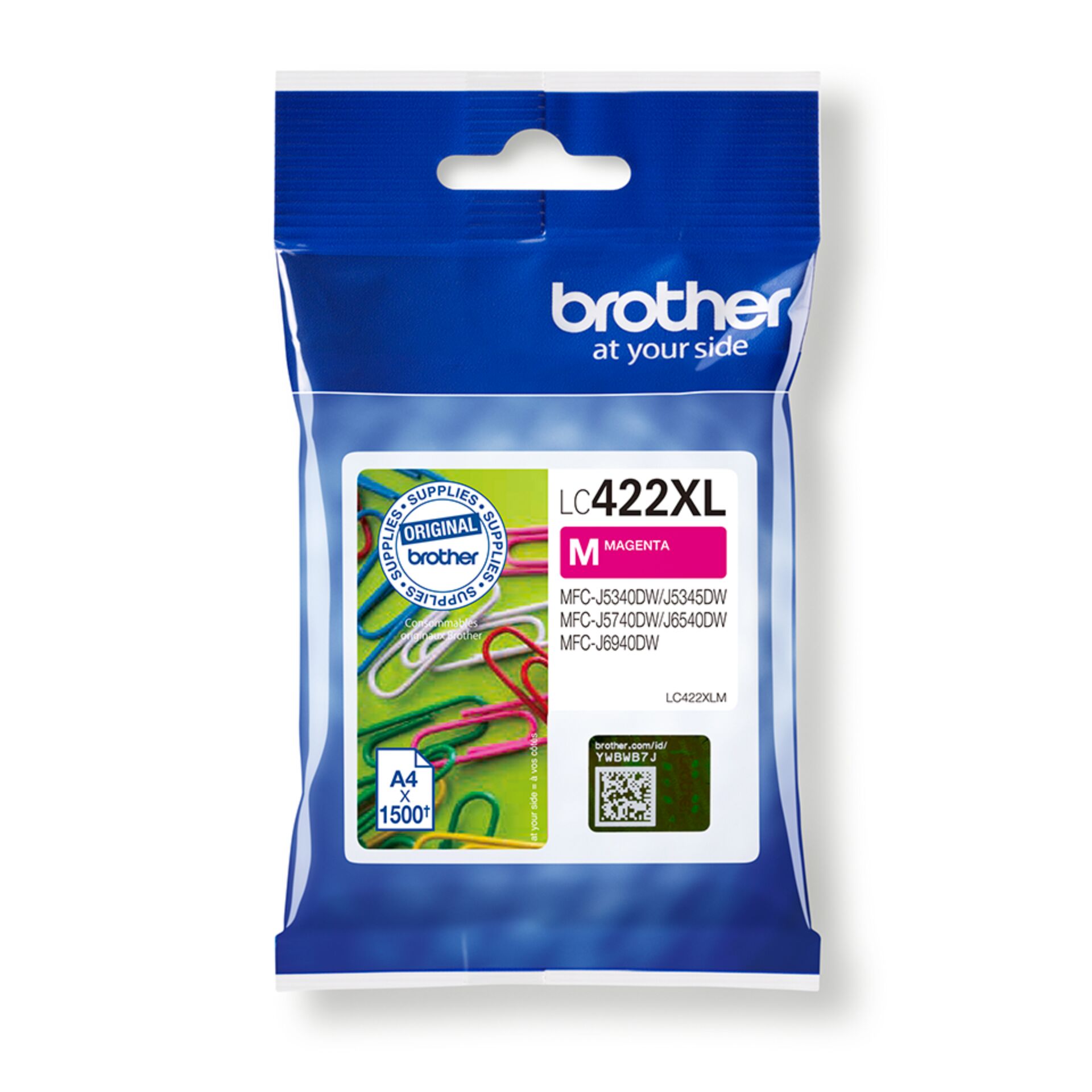 Brother LC-422 XLM magenta