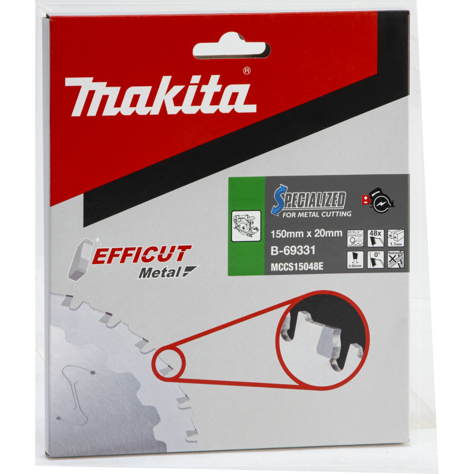 Makita EFFICUT Sägeblatt  150x20x48Z