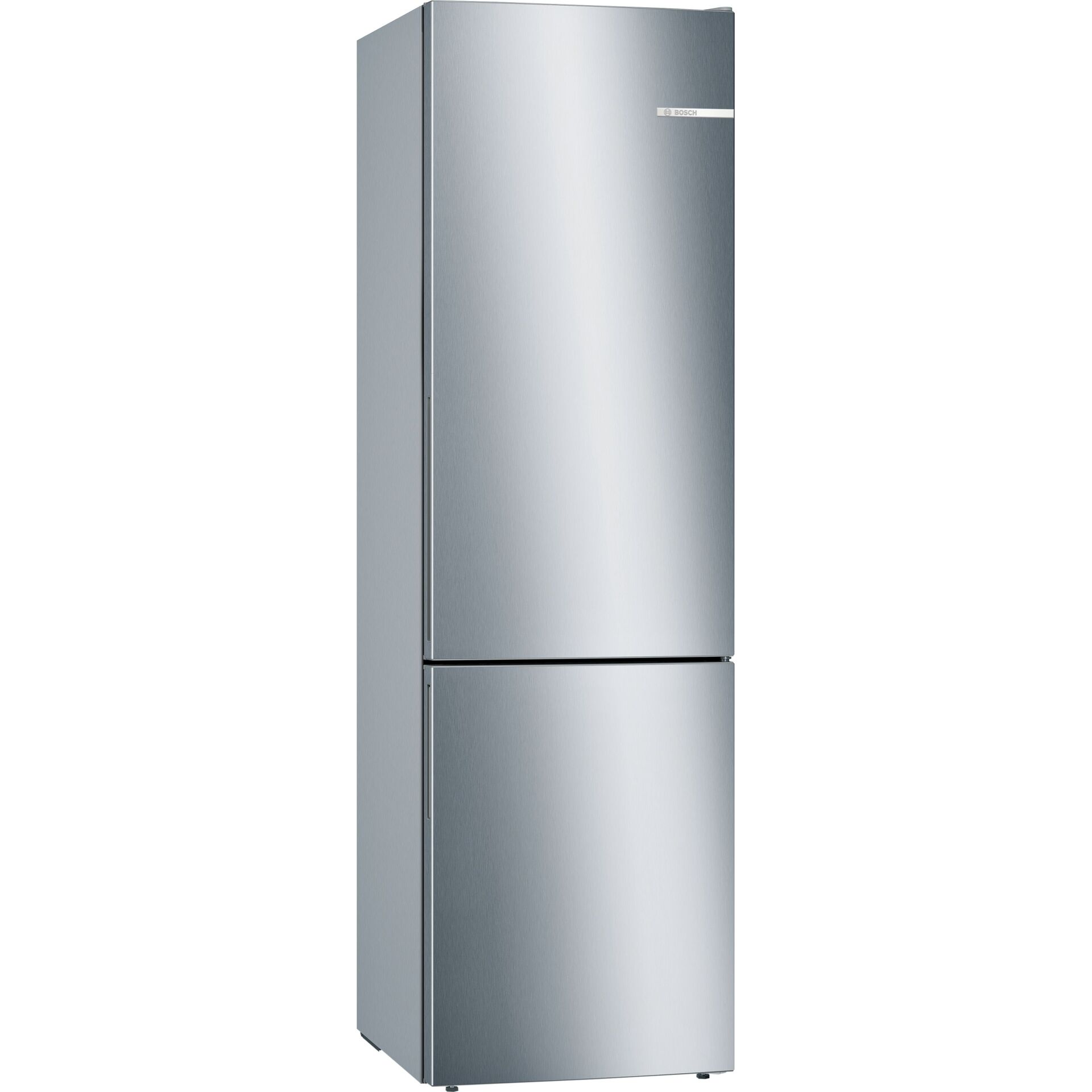 Kühlschrank, Doppel-Tür, Edelstahl, Silber, Haushaltsgerät