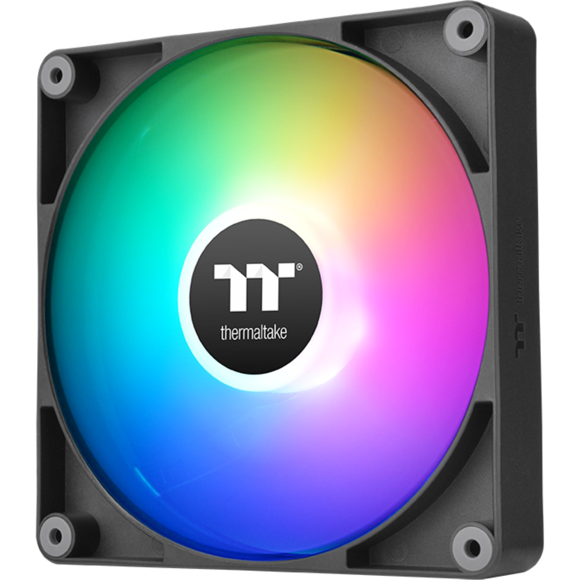 RGB, LED-Lüfter, CPU-Kühler, Kühllüfter, schwarzer Rahmen