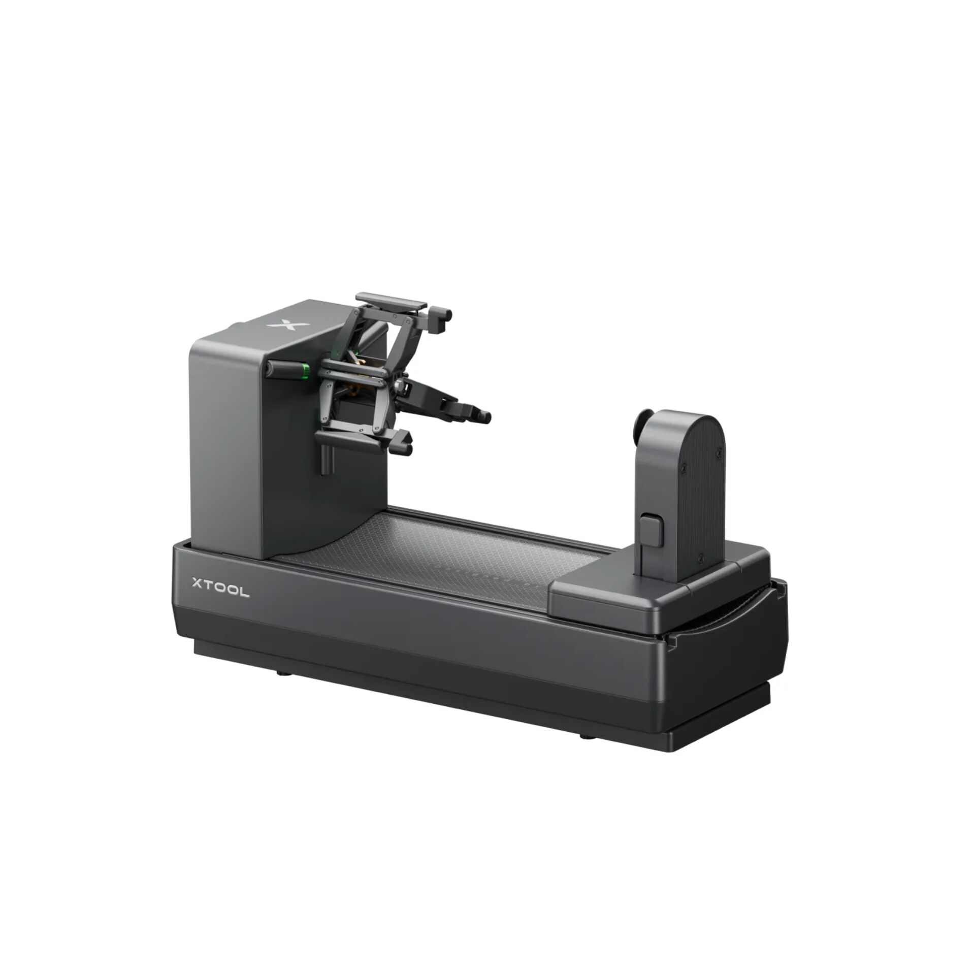Lasergravurmaschine, Rotationsaufsatz, Metallgehäuse, Schwarzgrau, Graviergerät