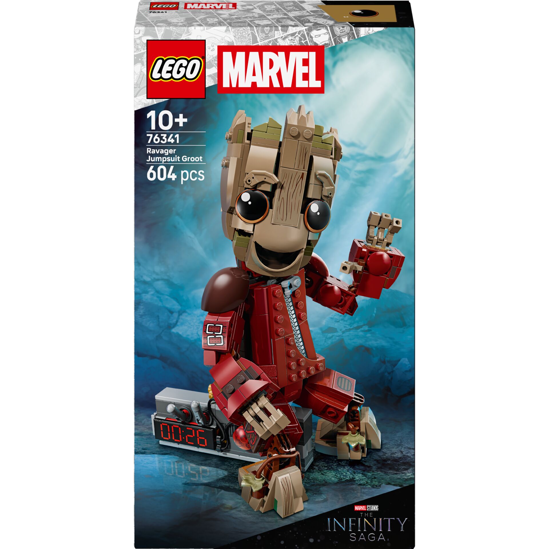 Lego, Marvel, Ravager, Jump-Suit Groot, 604 Teile