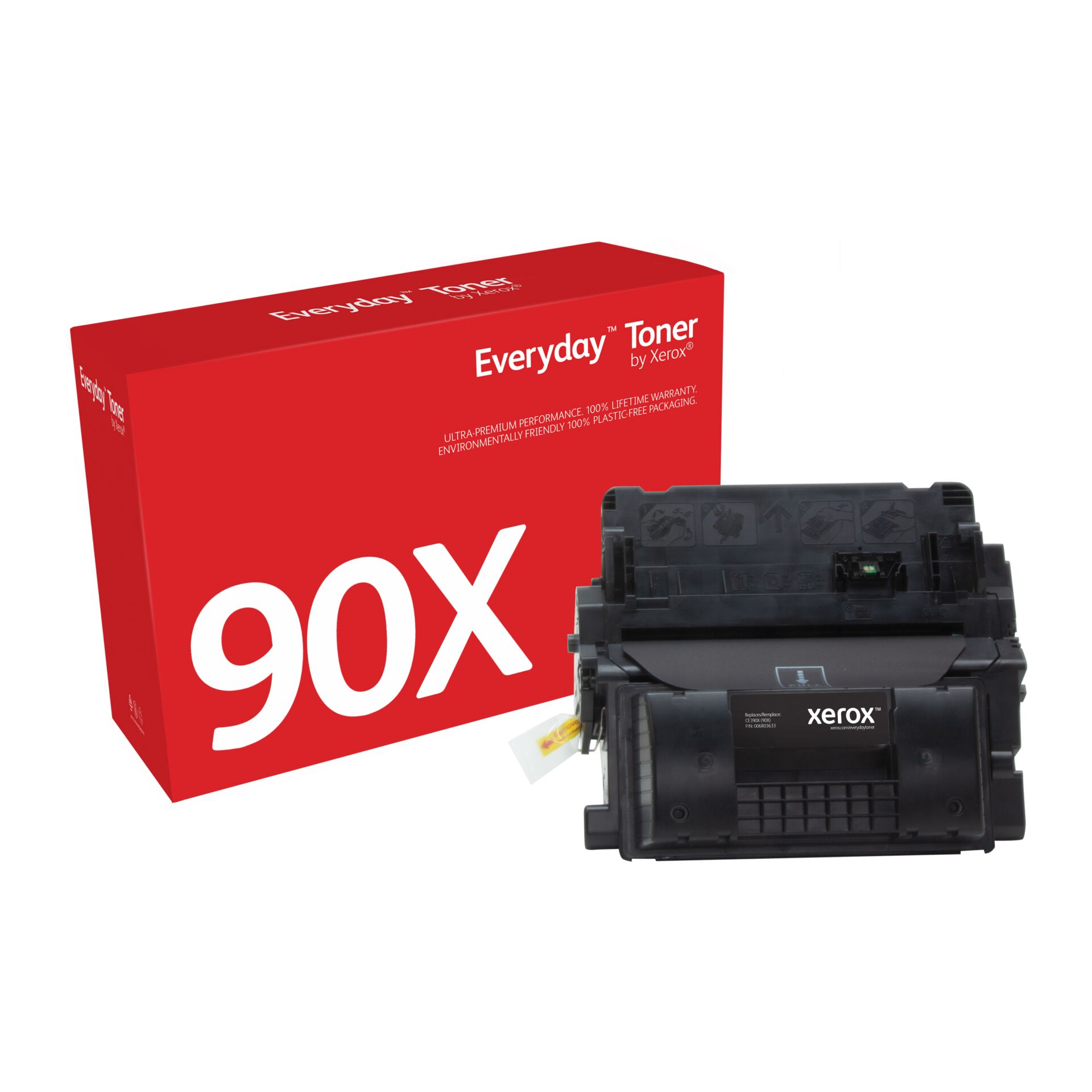 Toner, Lasertoner, Drucker Zubehör, Xerox kompatibel, 90X