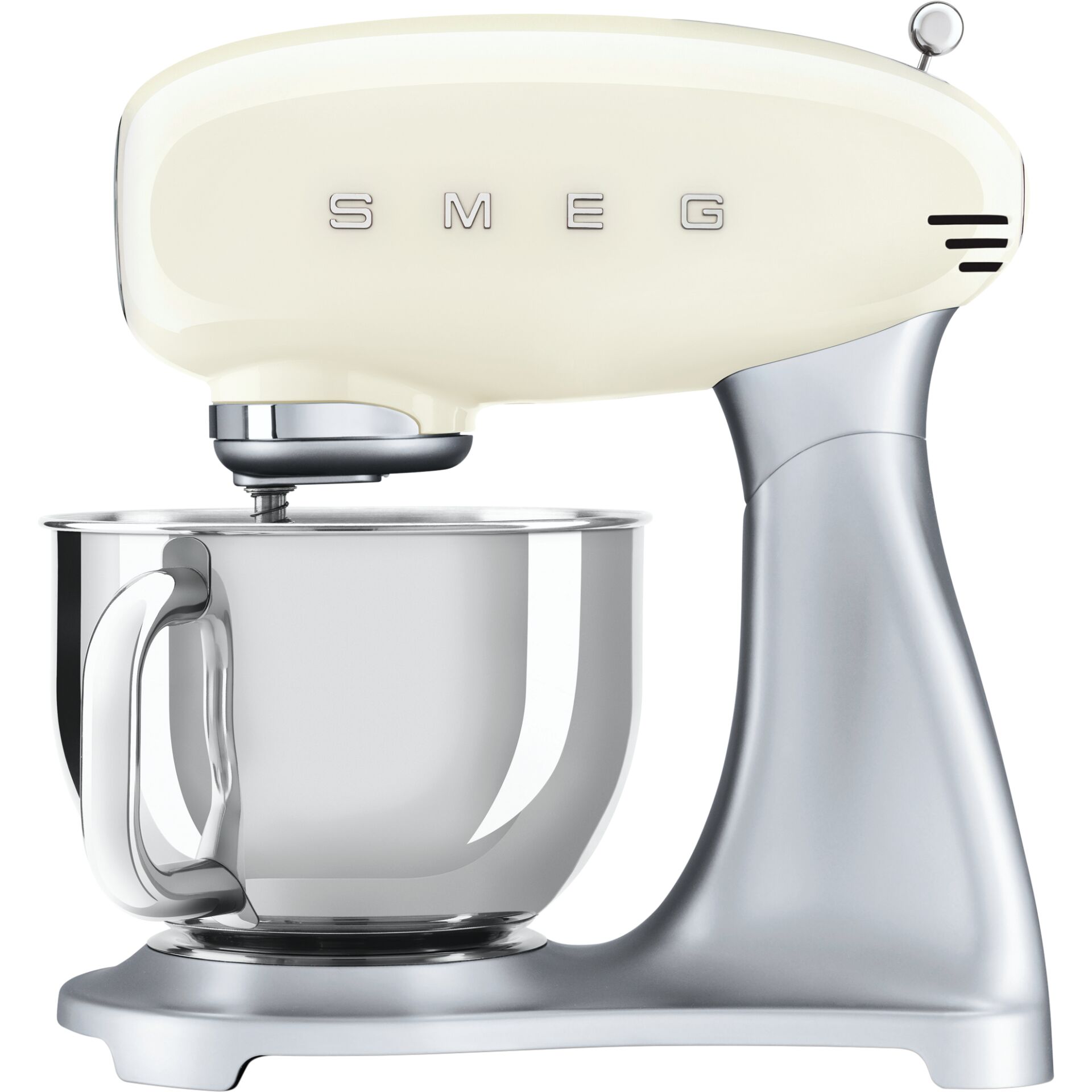 Küchenmixer, Standmixer, Metallisch, Transparenter Behälter, Beige/Creme