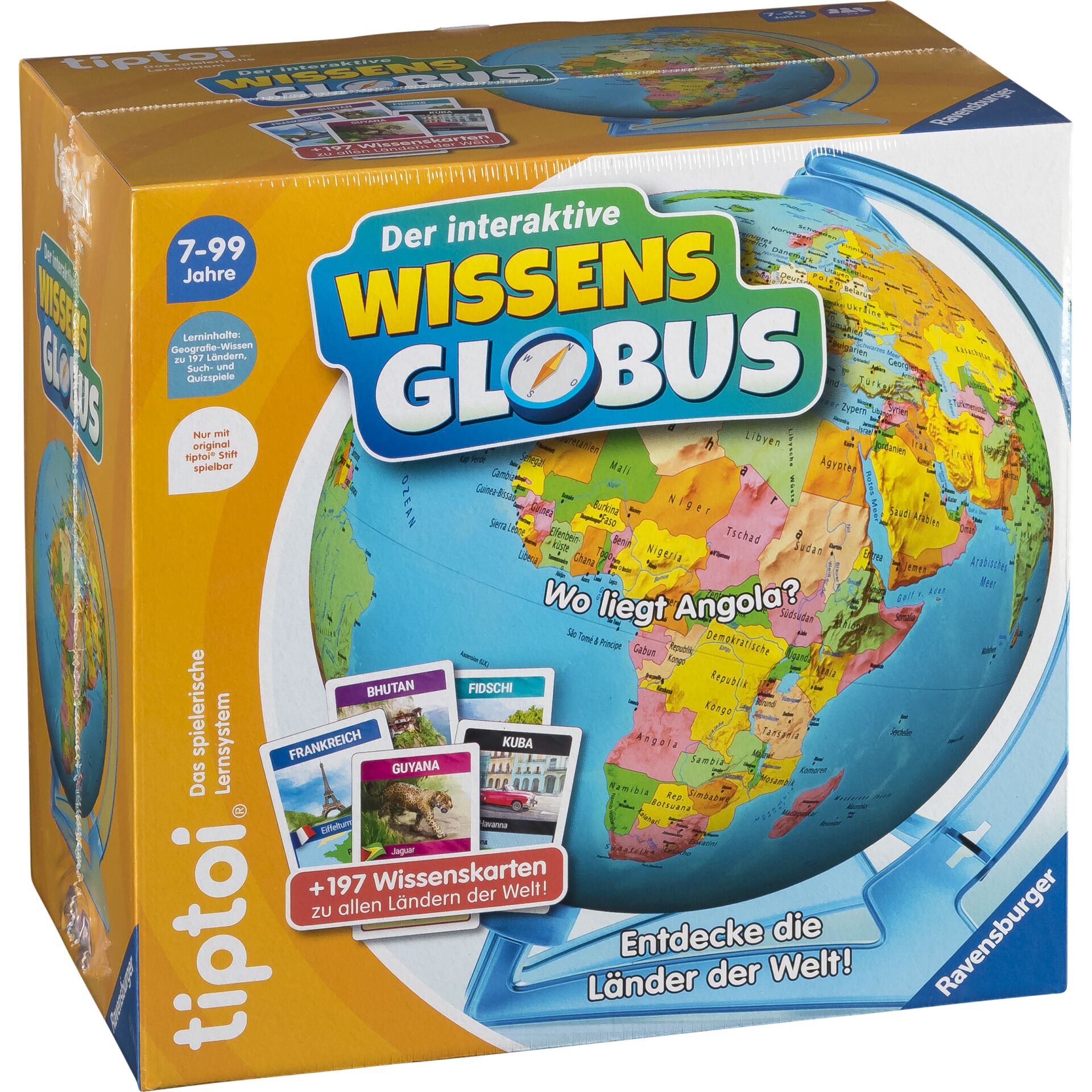 Ravensburger tiptoi         Der  interaktive Wissens-Globus