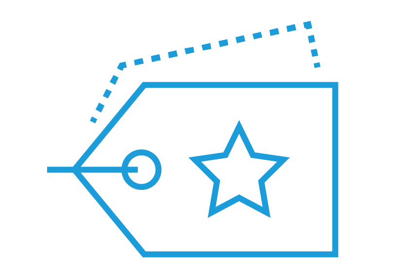 tag, label, star, stern, auszeichnung