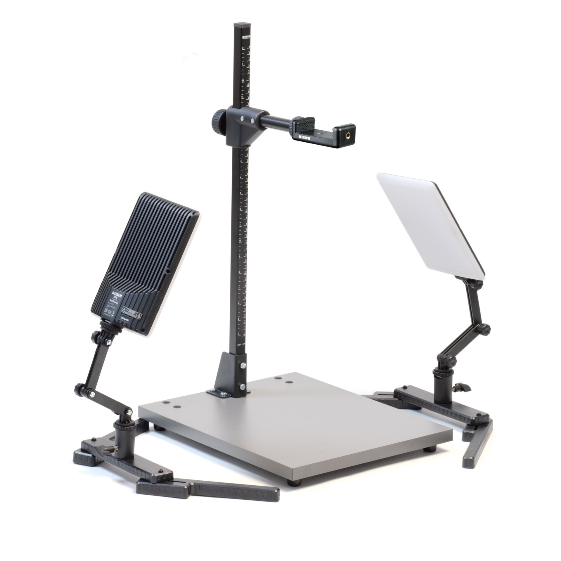 Lenser, Klemmhalterung, Arbeitsplatz, Lichtquelle, Rig-Komplett
