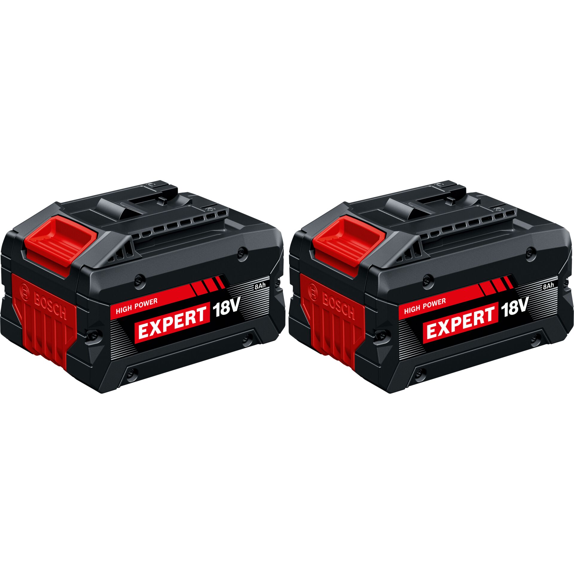 18V, Li-ion, 2x Akku, Hohe Leistung, Expert