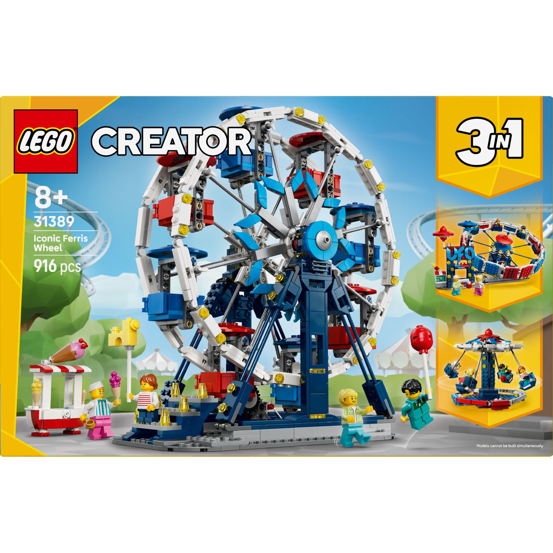 Riesenrad, Lego, Creator, 3-in-1, Modellbau