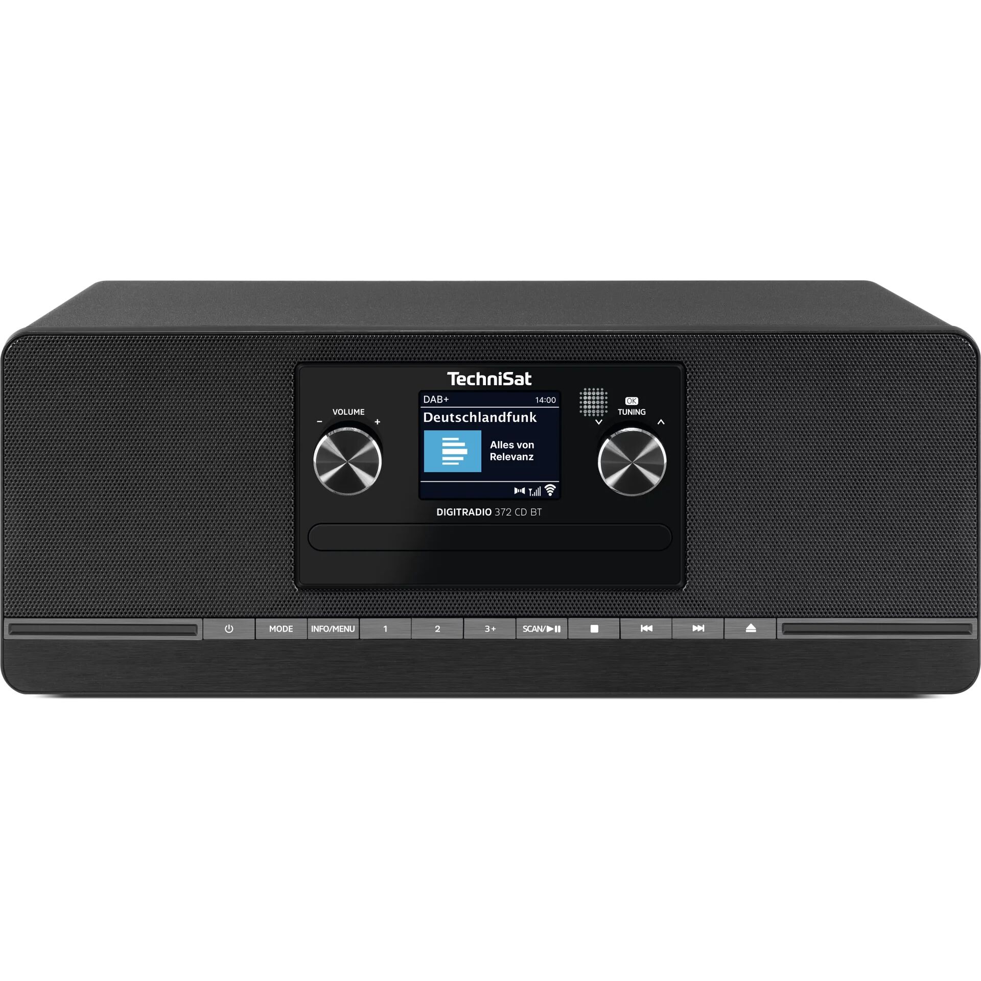 Radio, DAB+, Digitalradio, Schwarz, Kompakt