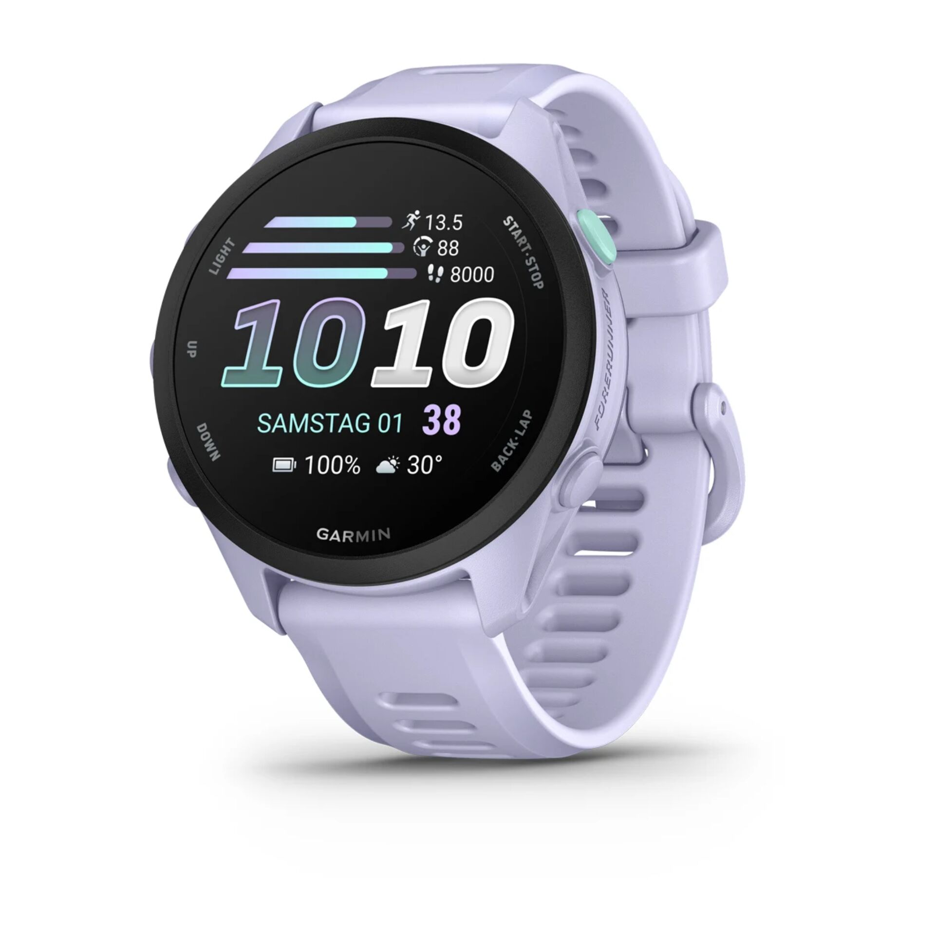 Smartwatch, GPS, Touchscreen, Silicone strap, Purple