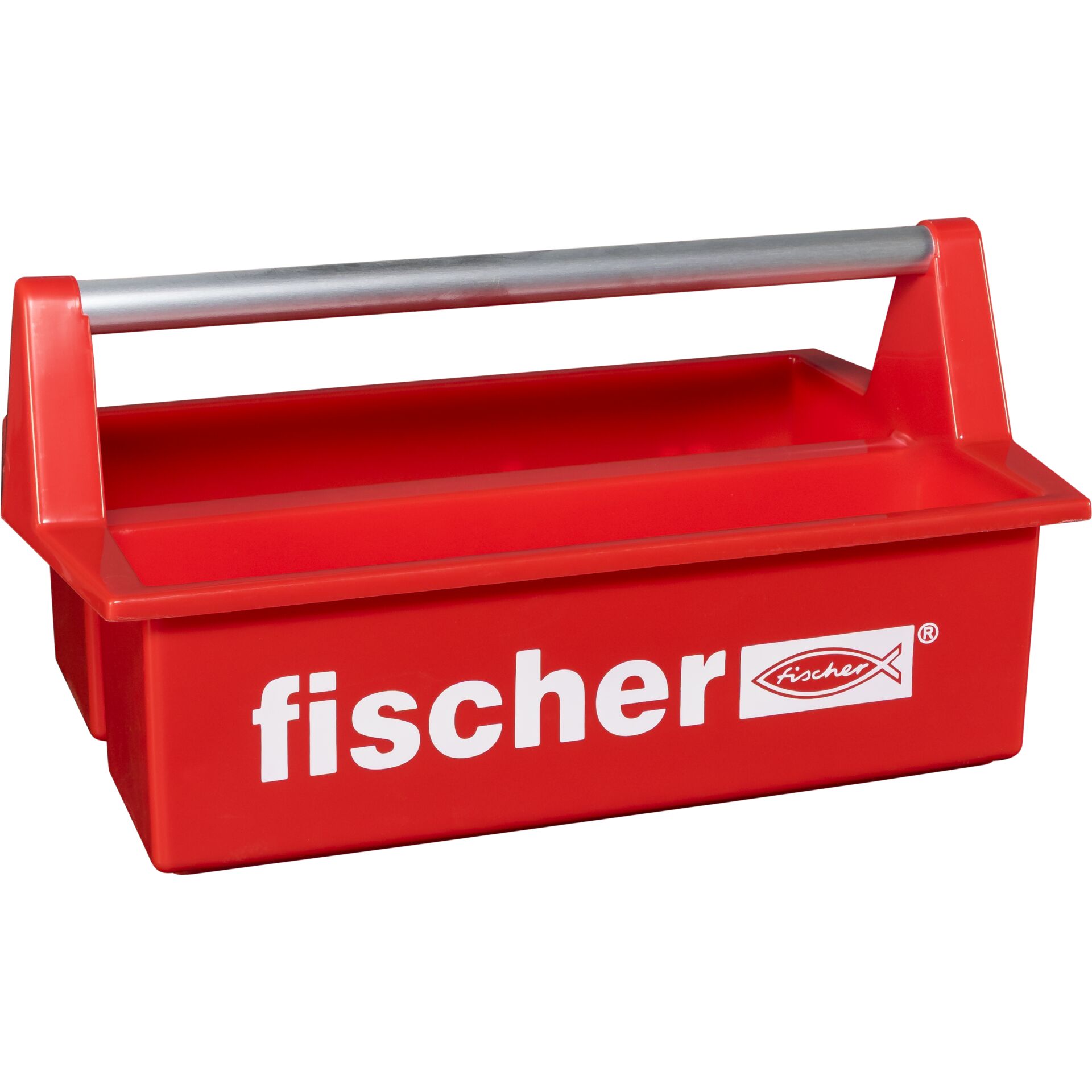 Werkzeugkasten, Aufbewahrungsbox, Rot, Griff, Fischer