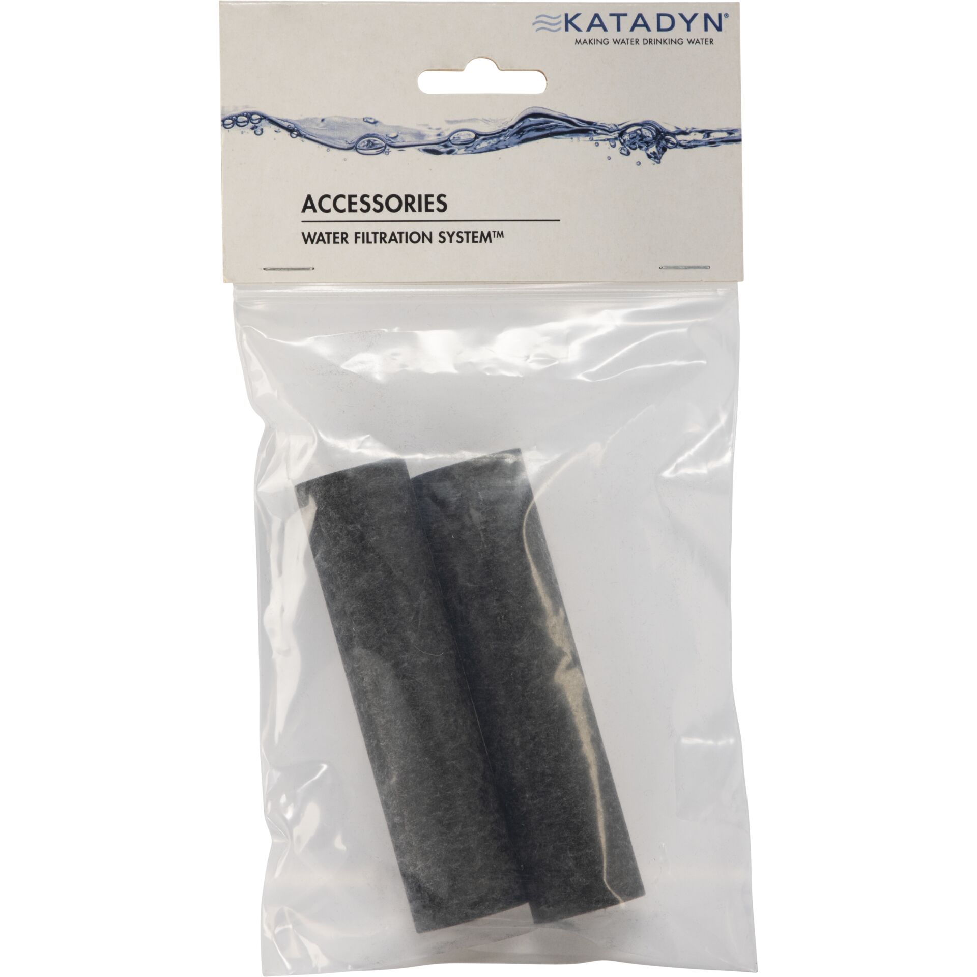Accessoires, Wasserfiltration, Filterstäbe, Schwarz, Packung
