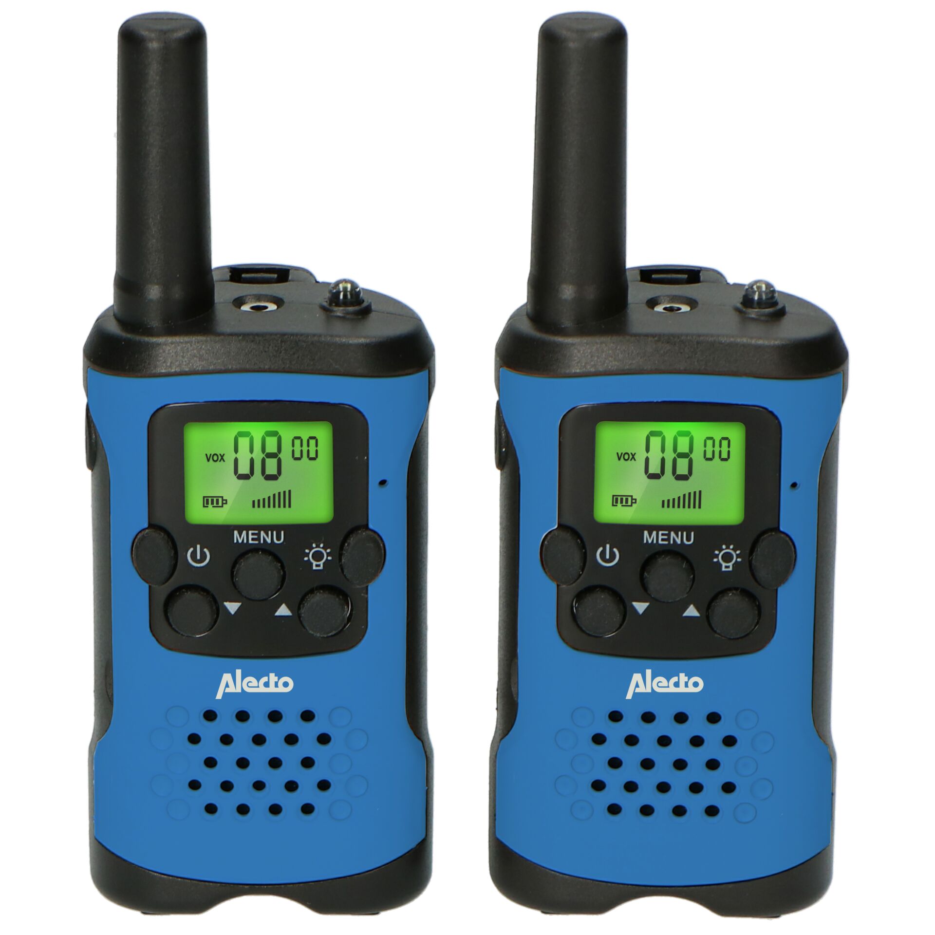 Handhelde Funkgerät, Zweirichtungsfunkgerät, VHF/UHF Funkgerät, Blaue Farbe, LCD-Anzeige
