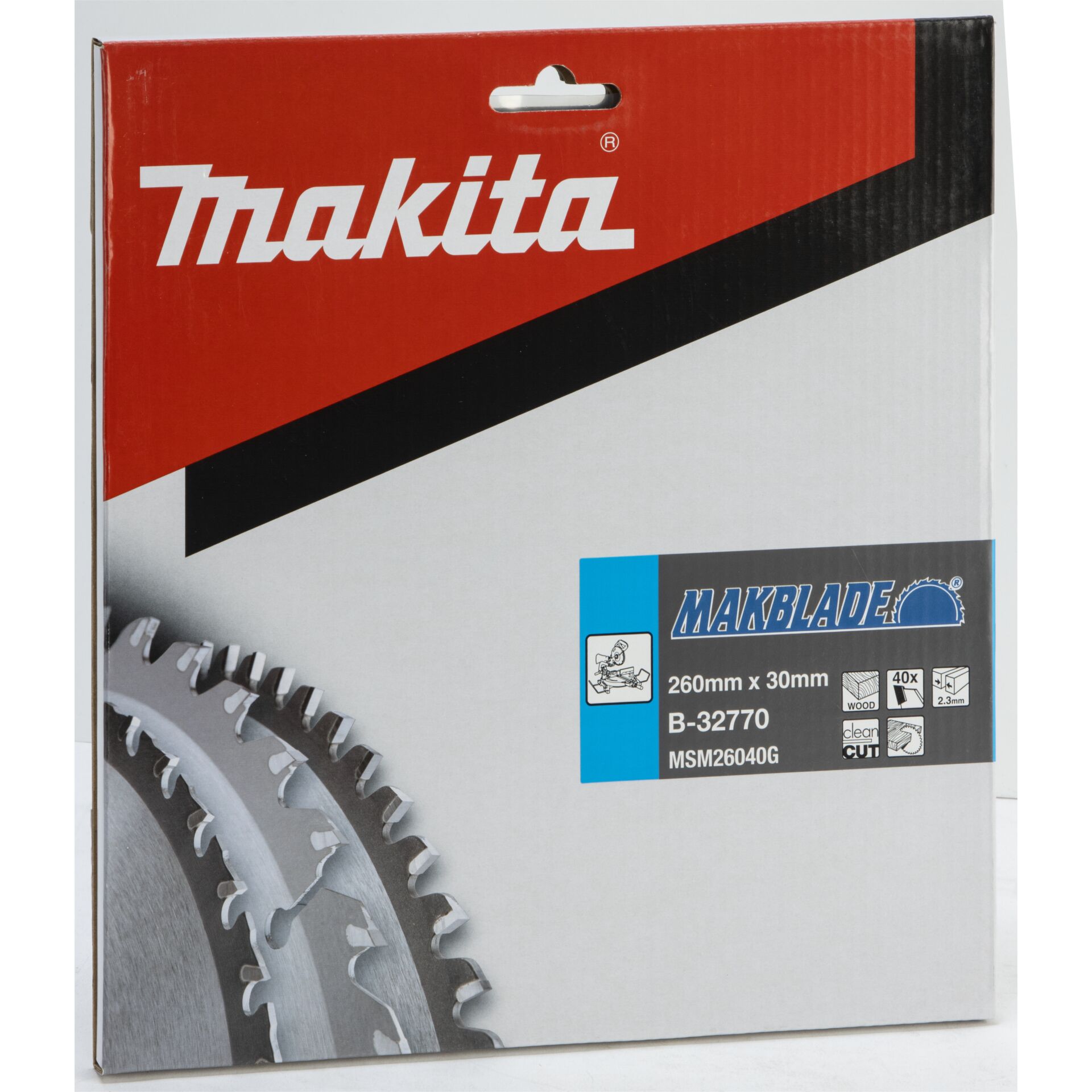 Makita MAKBLADE Sägeblatt  260x30x40Z