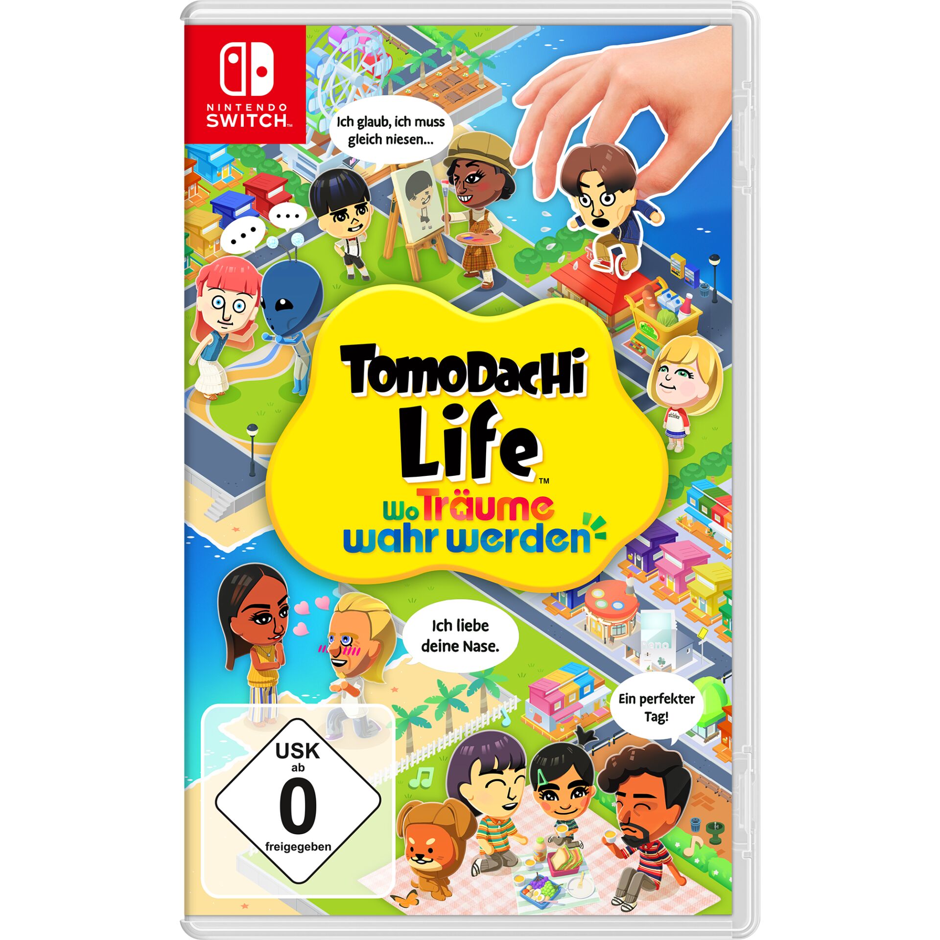 Nintendo Switch, Life game, Kids party, Colorful art, Puzzle vibe