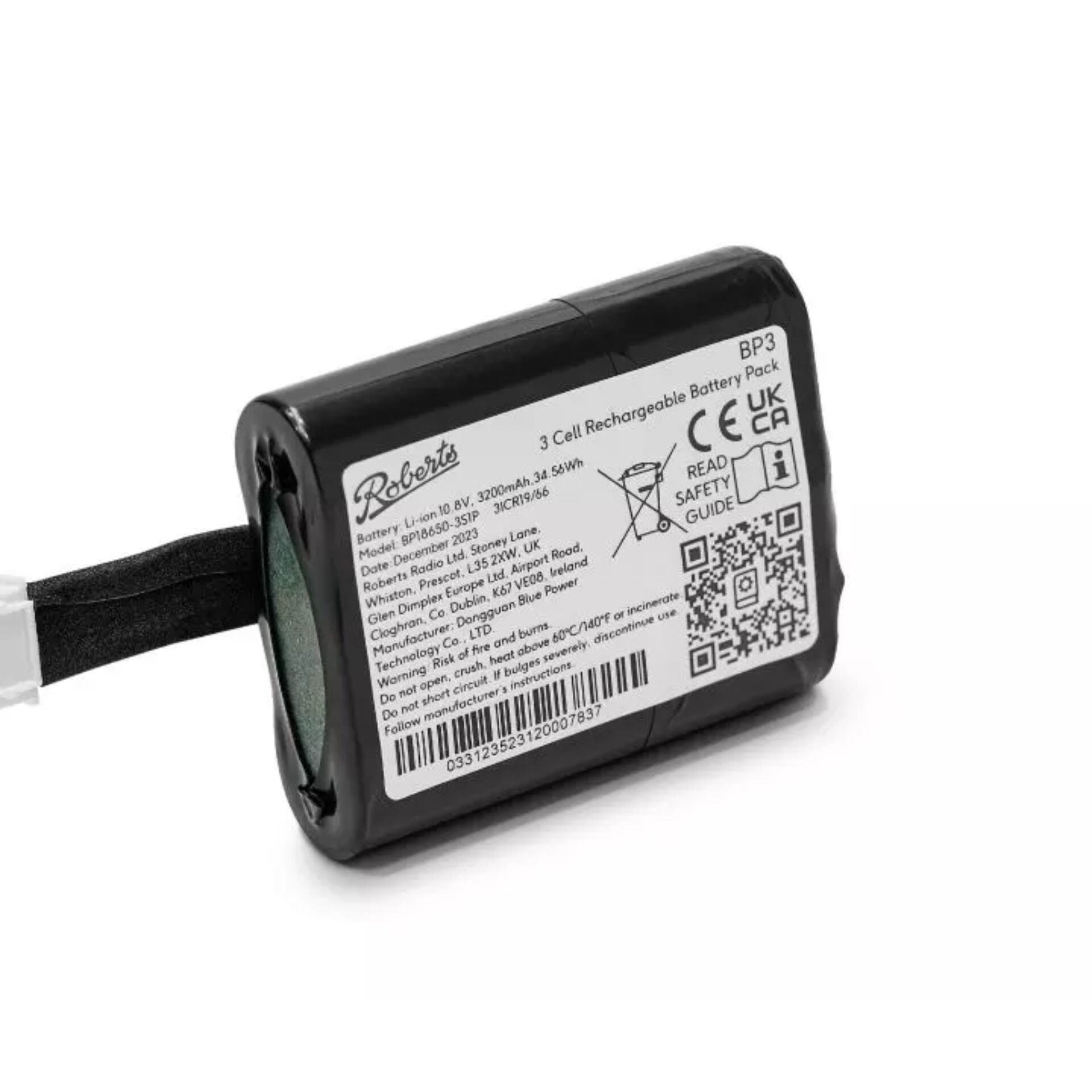 Akku-Pack, Rutschfester Griff, DC-Anschluss, Ladegerät, Batterie-Pack, Batterie, 3-Zellen-Batterie, Li-Ion, Batterie Pack, Kleine Batterie