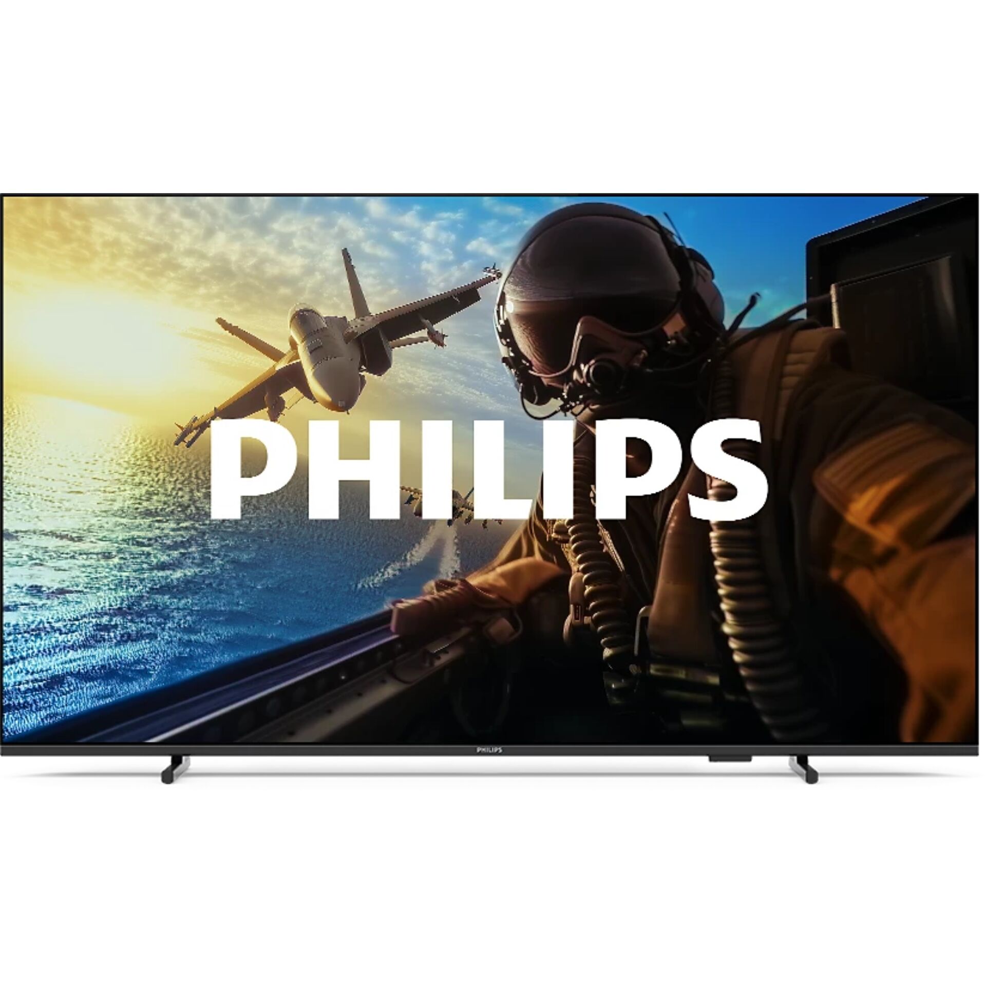 fernseher, philip s, flugzeug, ausschnitt, pilot